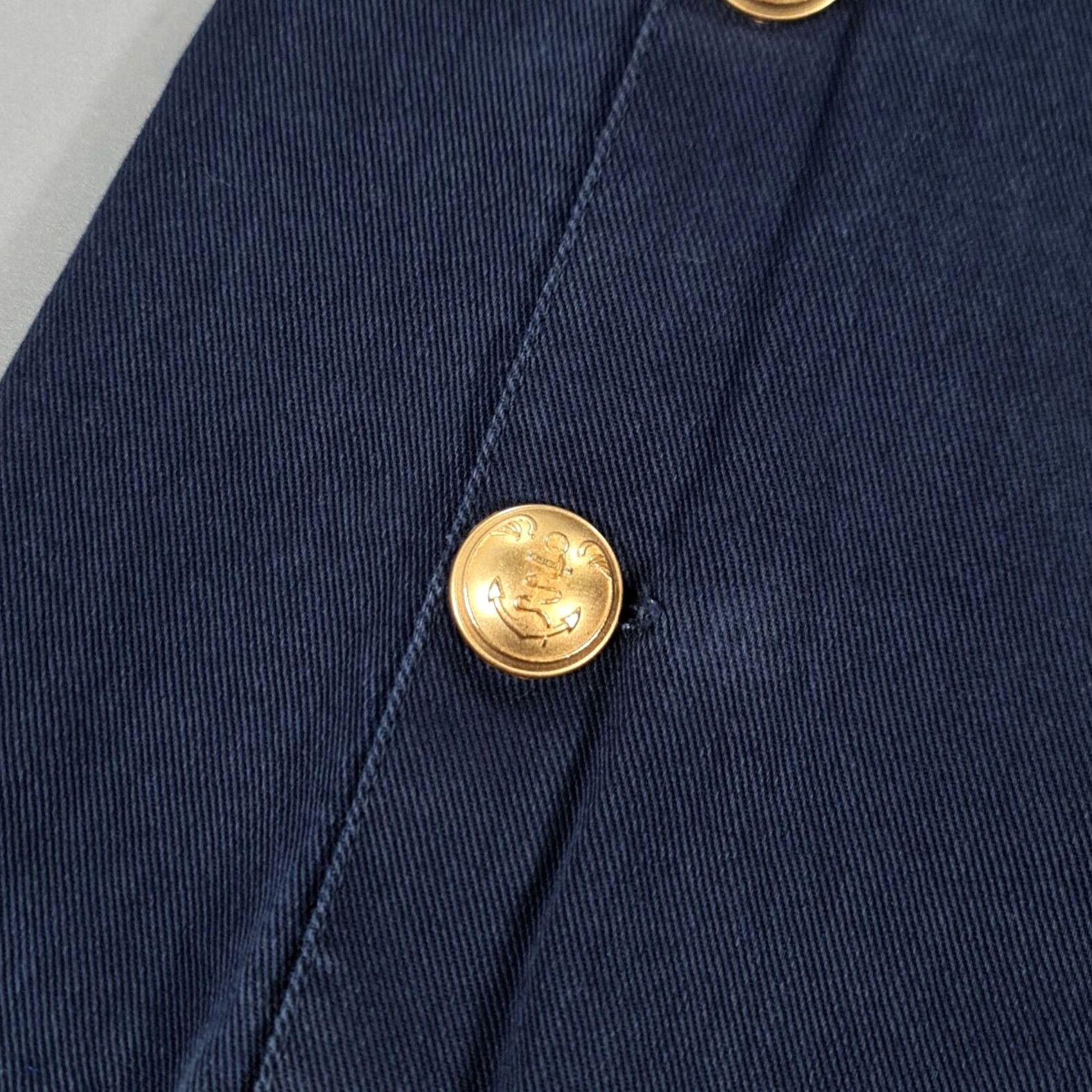 Pinko VINTAGE Pinko Uniqueness Womens Jeans Blue W25 L33 Bootcut Gold Buttons Size 42" / US 20 - 6 Thumbnail