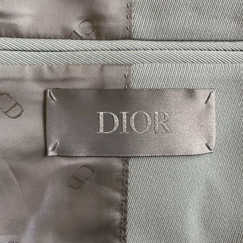 Dior Dior 22ss haze blue collar oblique buckle wool suit jacket Size US M / EU 48-50 / 2 - 4 Thumbnail