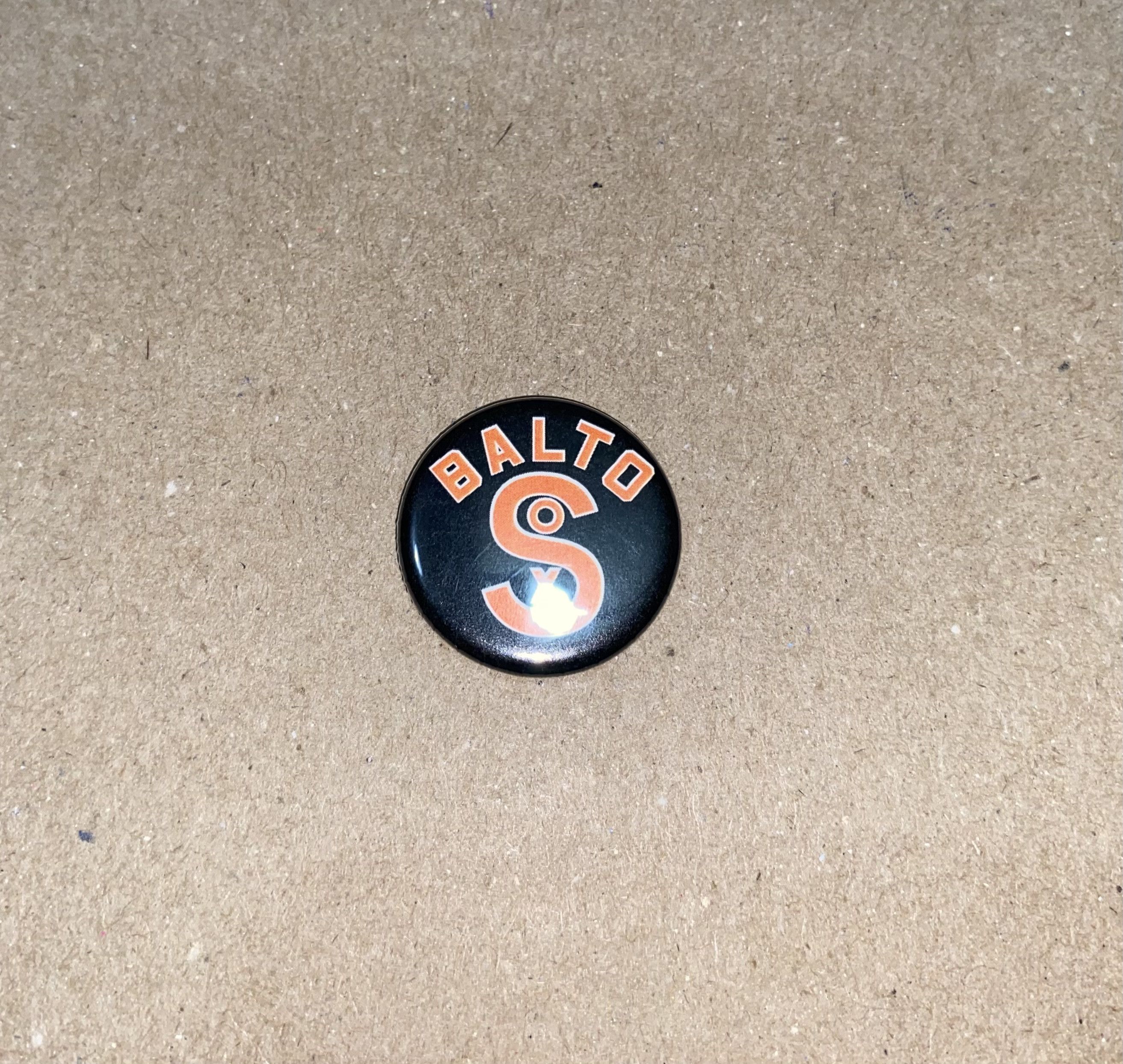 Ebbets Field Flannels Negro Leagues Anniversary Button Pin Baltimore Black sox MLB Size ONE SIZE - 1 Thumbnail