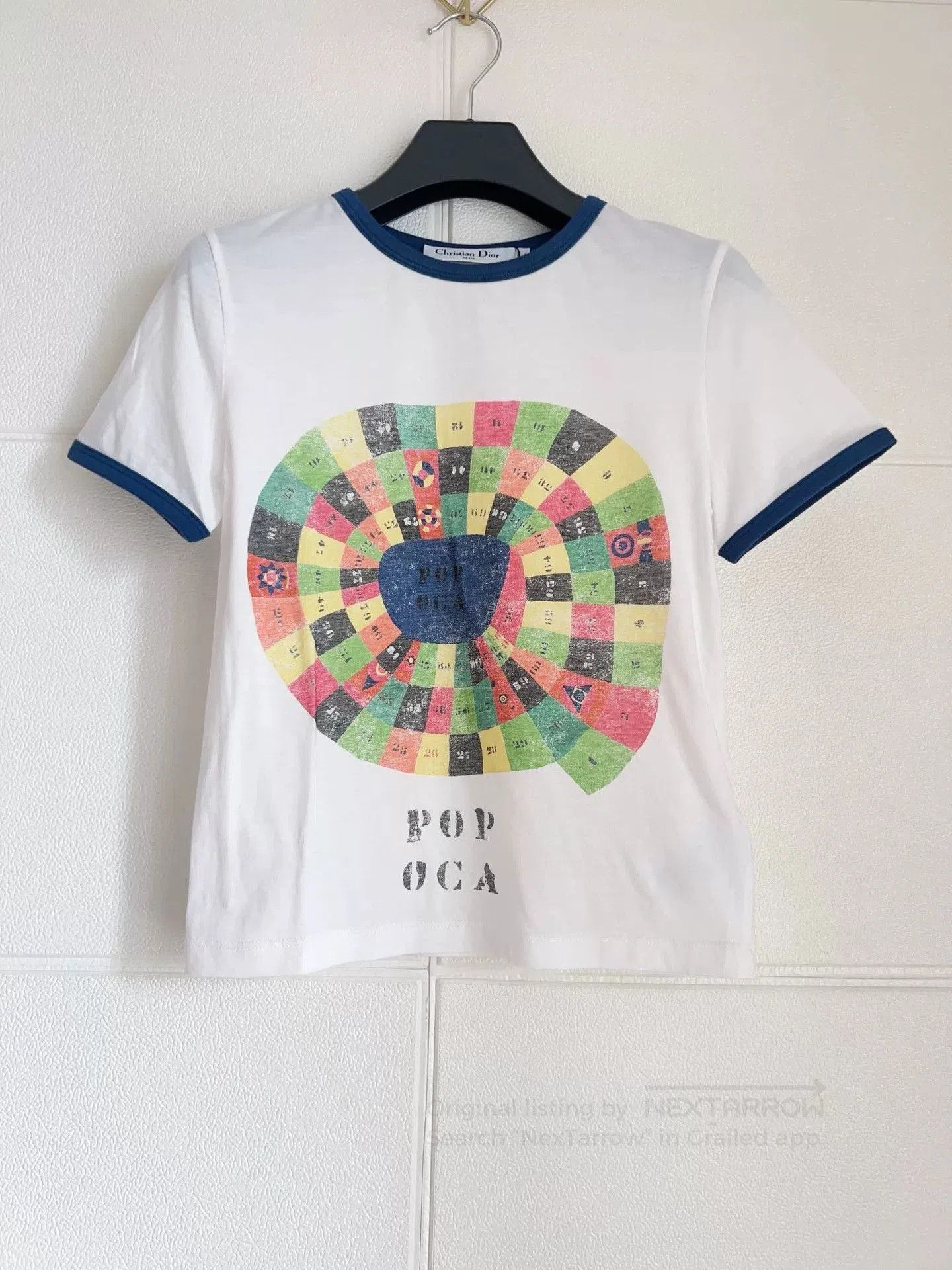 Dior Dior Roundel Print Colorblock T-shirt. Size XS / US 0-2 / IT 36-38 - 1 Thumbnail