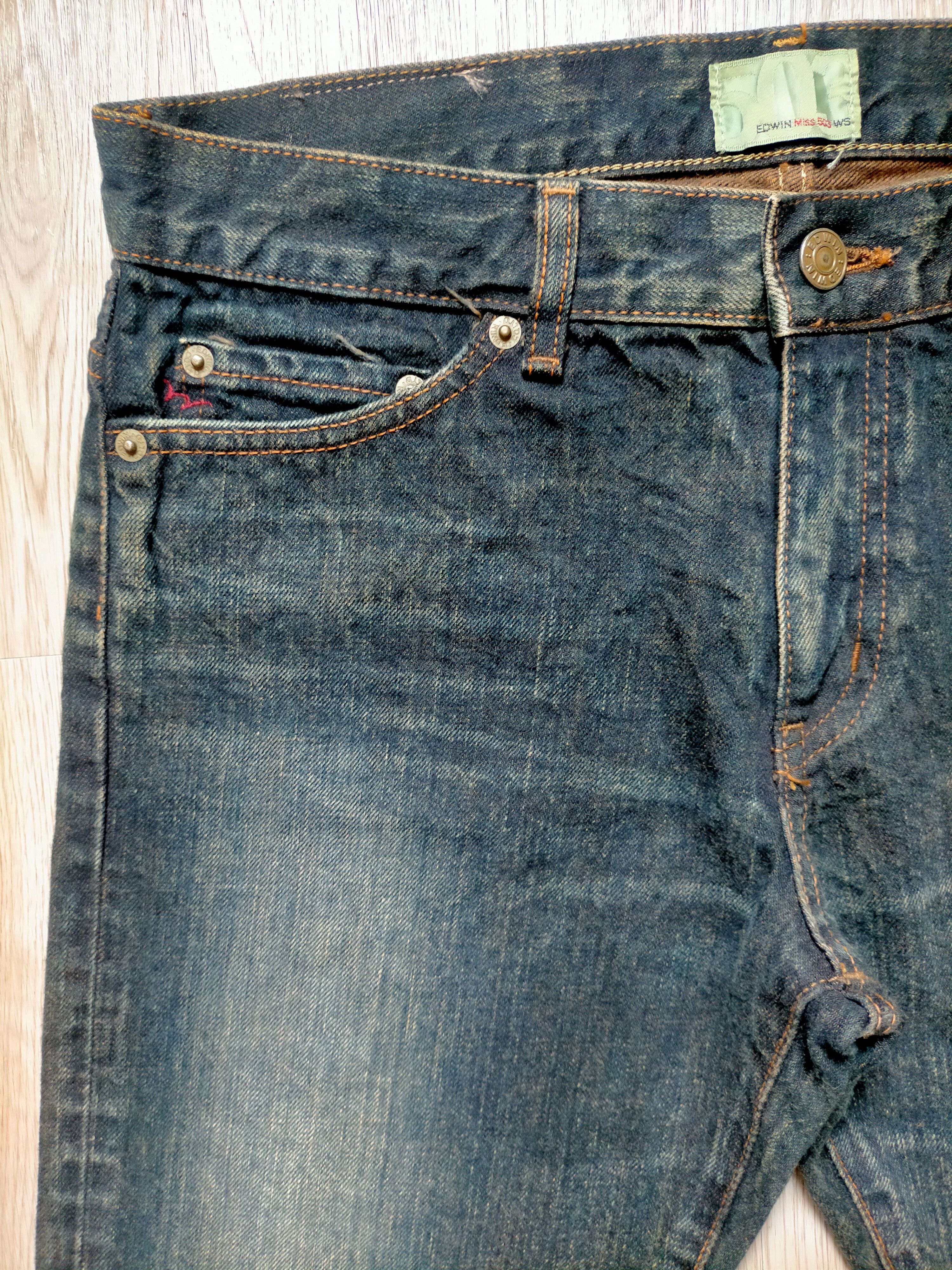 If Six Was Nine × Japanese Brand Flare Jeans Edwin 503 Japan Boot cut Denim Size US 30 / EU 46 - 4 Thumbnail