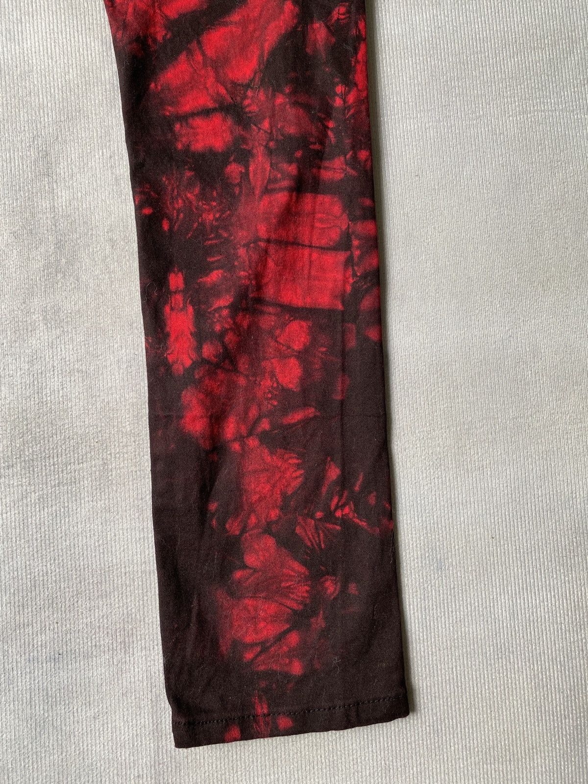 Japanese Brand K.U.I Tye Dye Skinny Fit Stretch Material Pant Size US 28 / EU 44 - 12 Thumbnail
