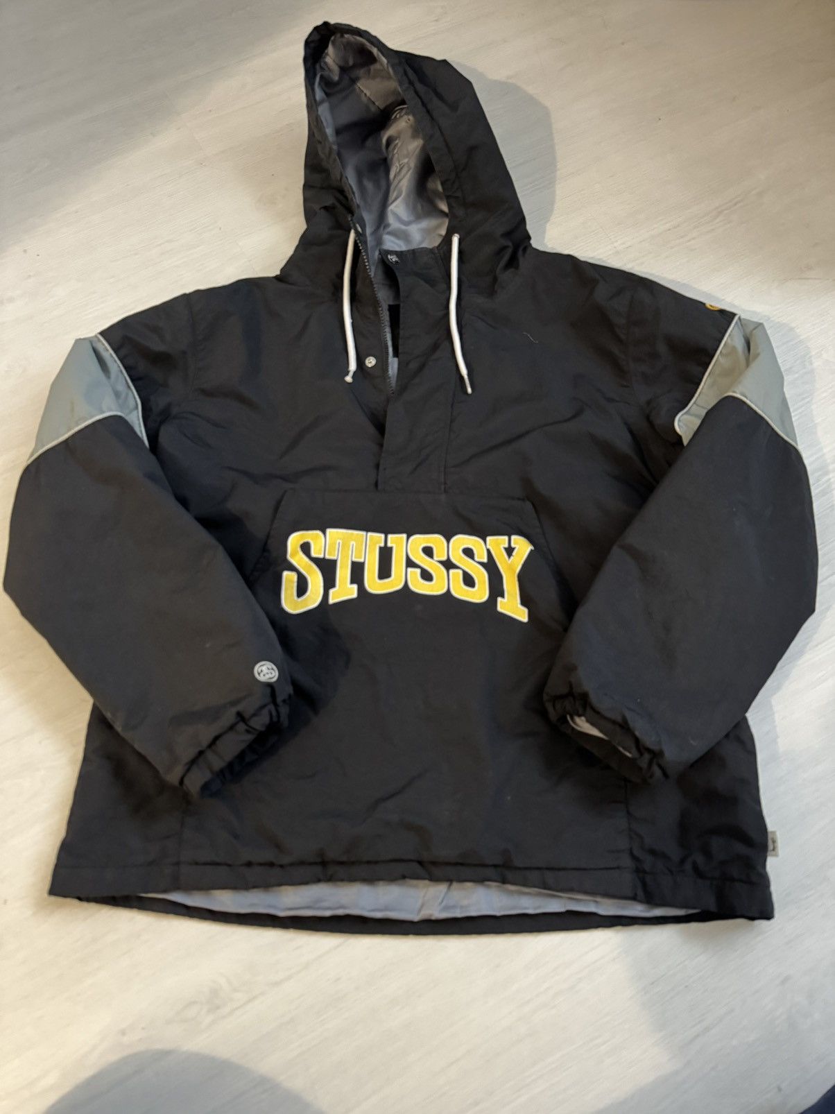 Stussy Stussy black jacket vintage Size US L / EU 52-54 / 3 - 1 Thumbnail