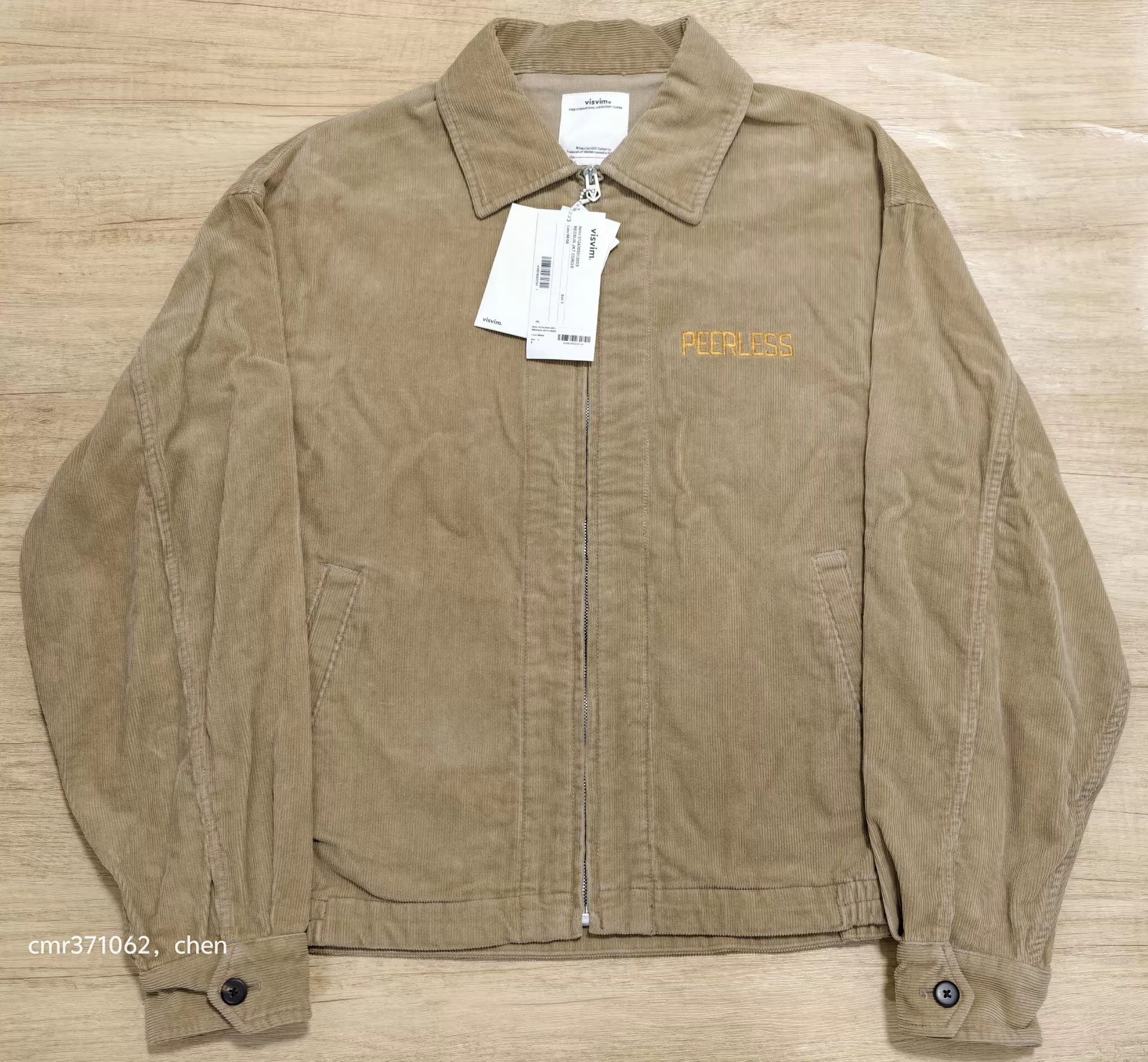 Visvim visvim 24SS Red Sun JKT Cords Beige 2/3 VIP Exclusive 1 Wash Size US M / EU 48-50 / 2 - 1 Thumbnail