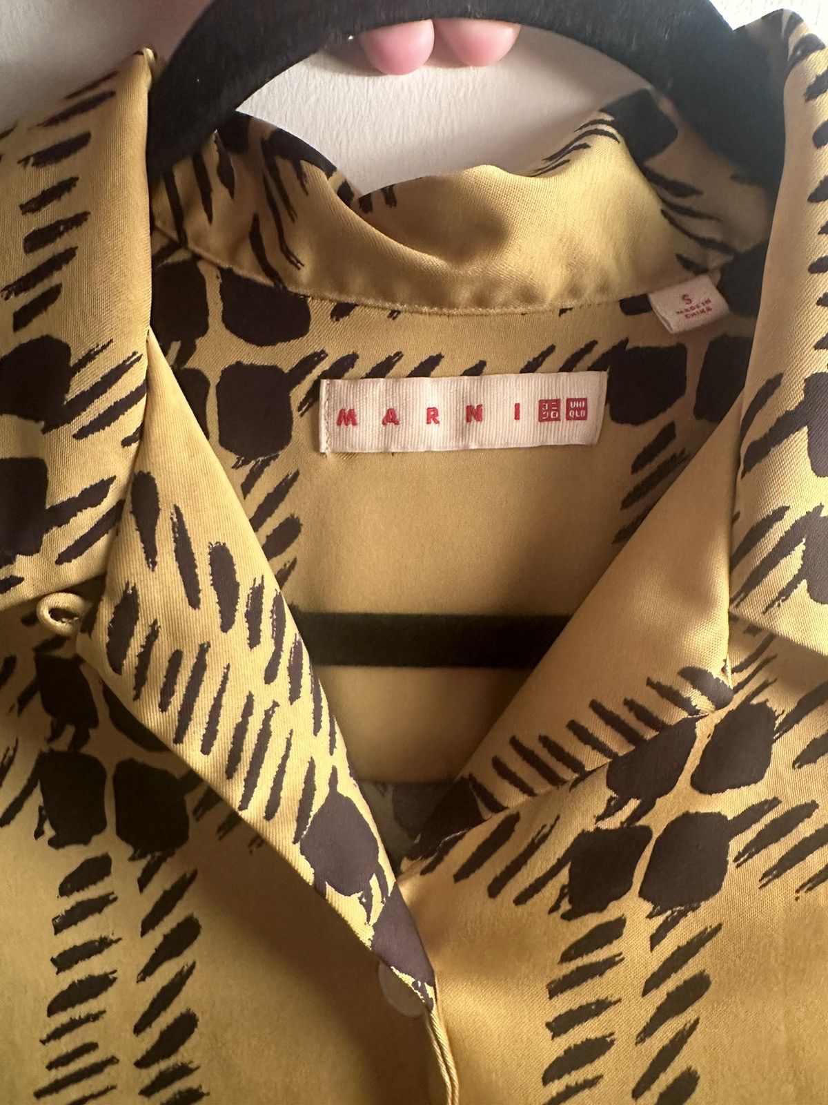 Marni × Uniqlo Marni x Uniqlo collab painted check button up Size US S / EU 44-46 / 1 - 6 Thumbnail