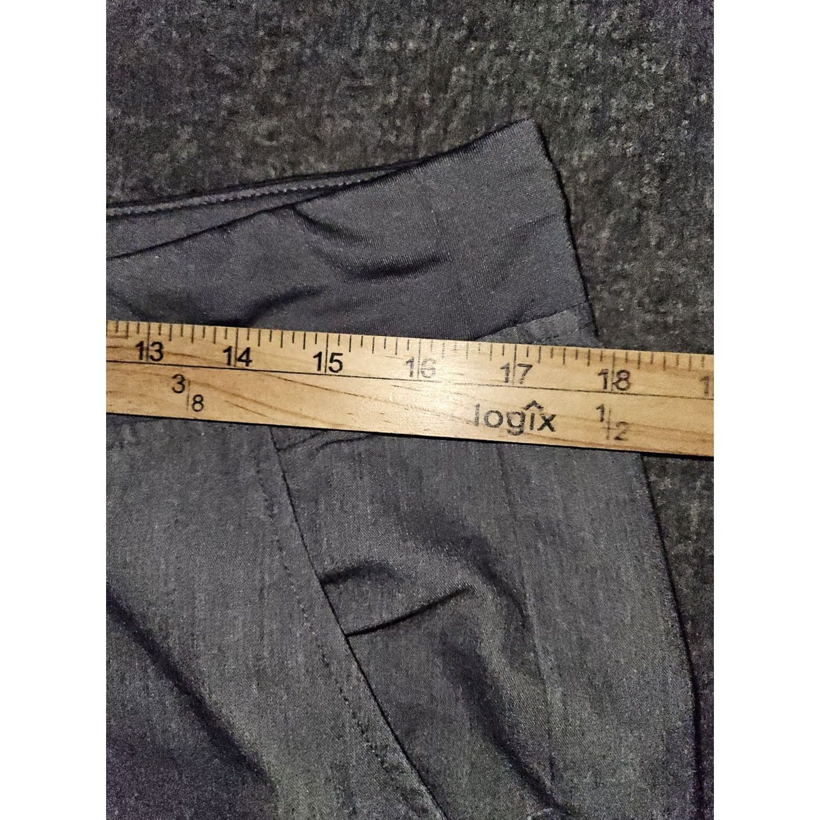 Vintage FIGS Technical Collection Joggers L Gray Unisex Adult Large Quilted Zip Pocket Pockets Solid Nurse Doctor Medical Size US 33 - 4 Thumbnail