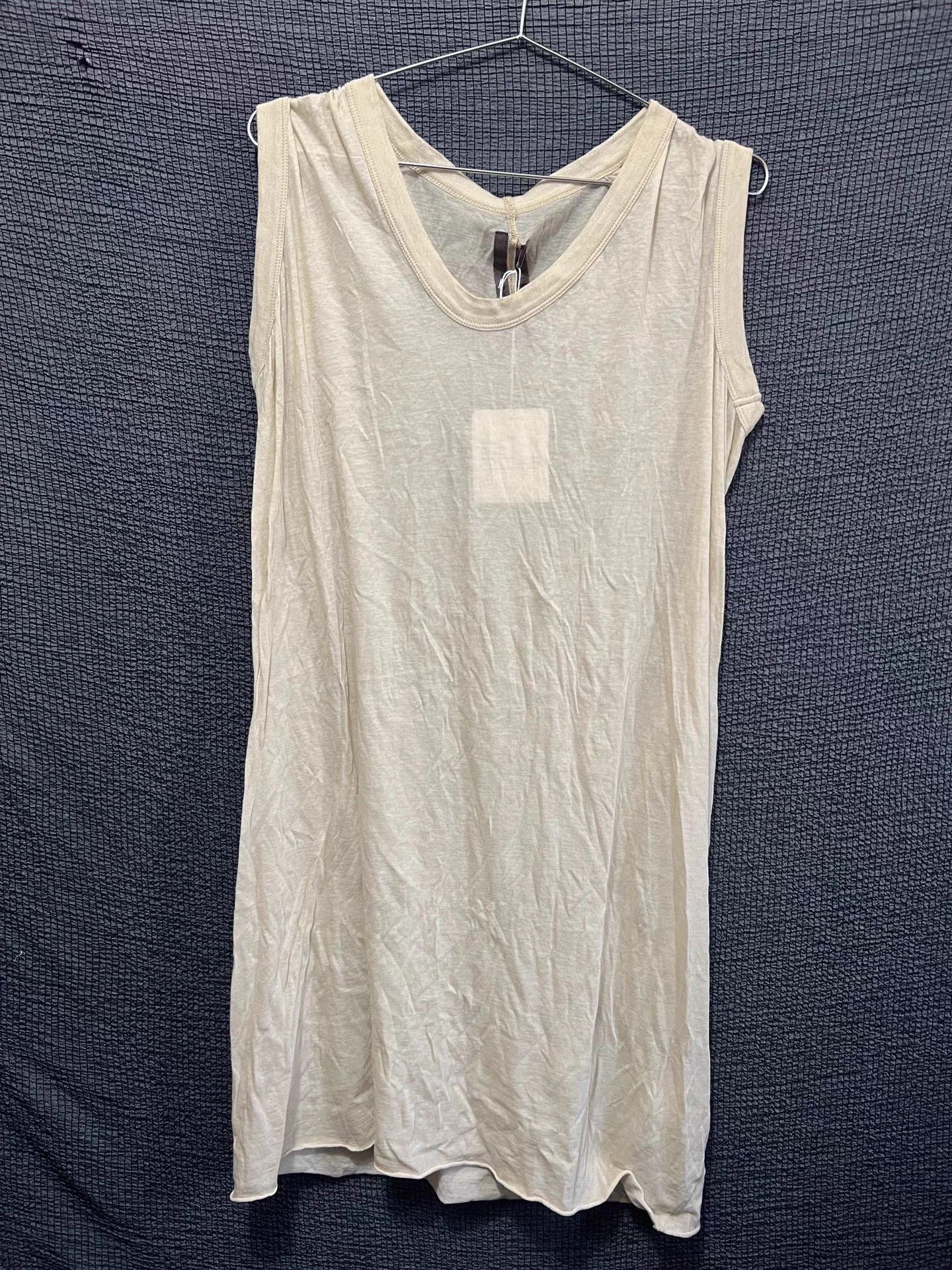 Rick Owens 12SS Naska cotton tank top