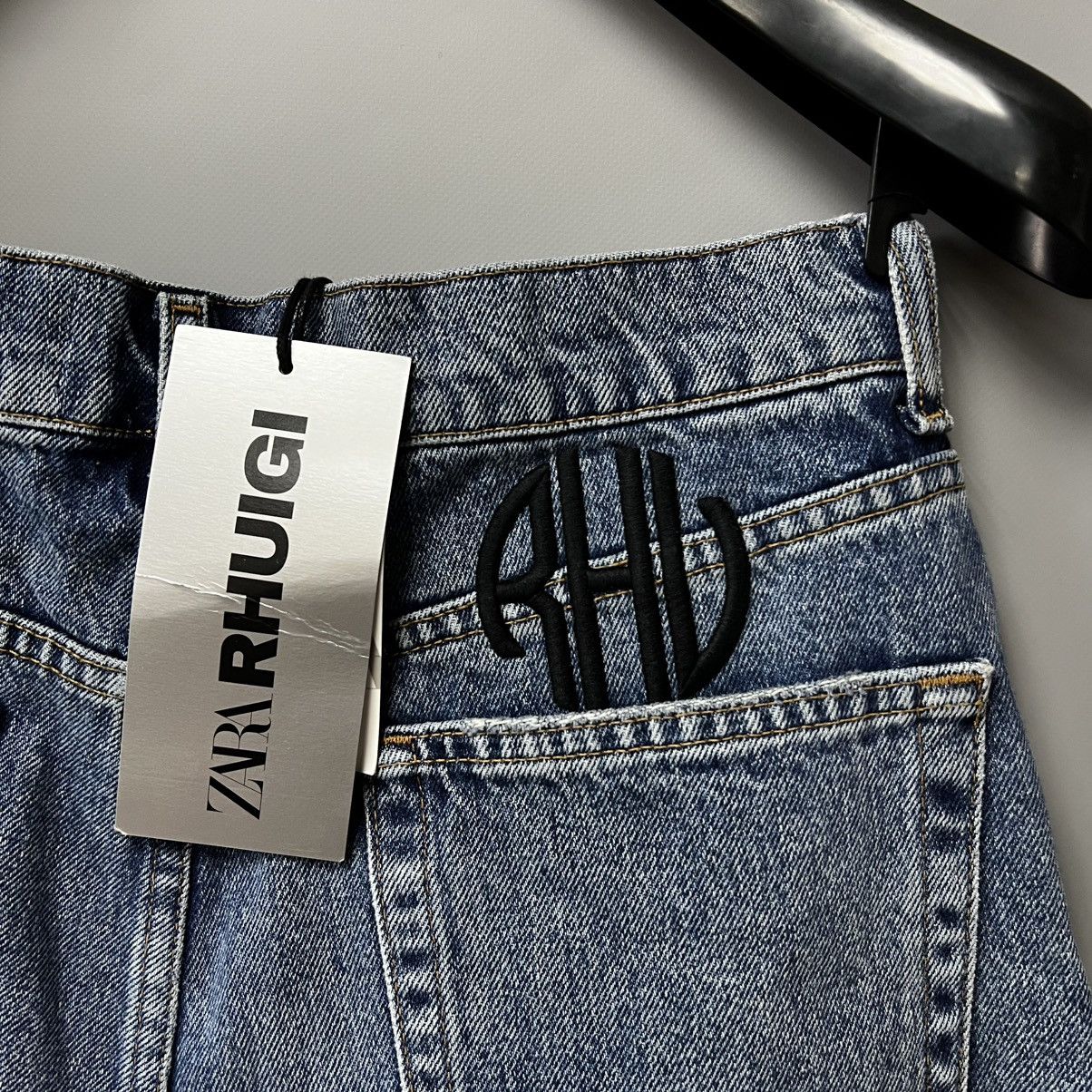 Rhude × Zara RHUDE x Zara Rhuigi Denim Shorts NEW men’s Size US 32 / EU 48 - 6 Thumbnail