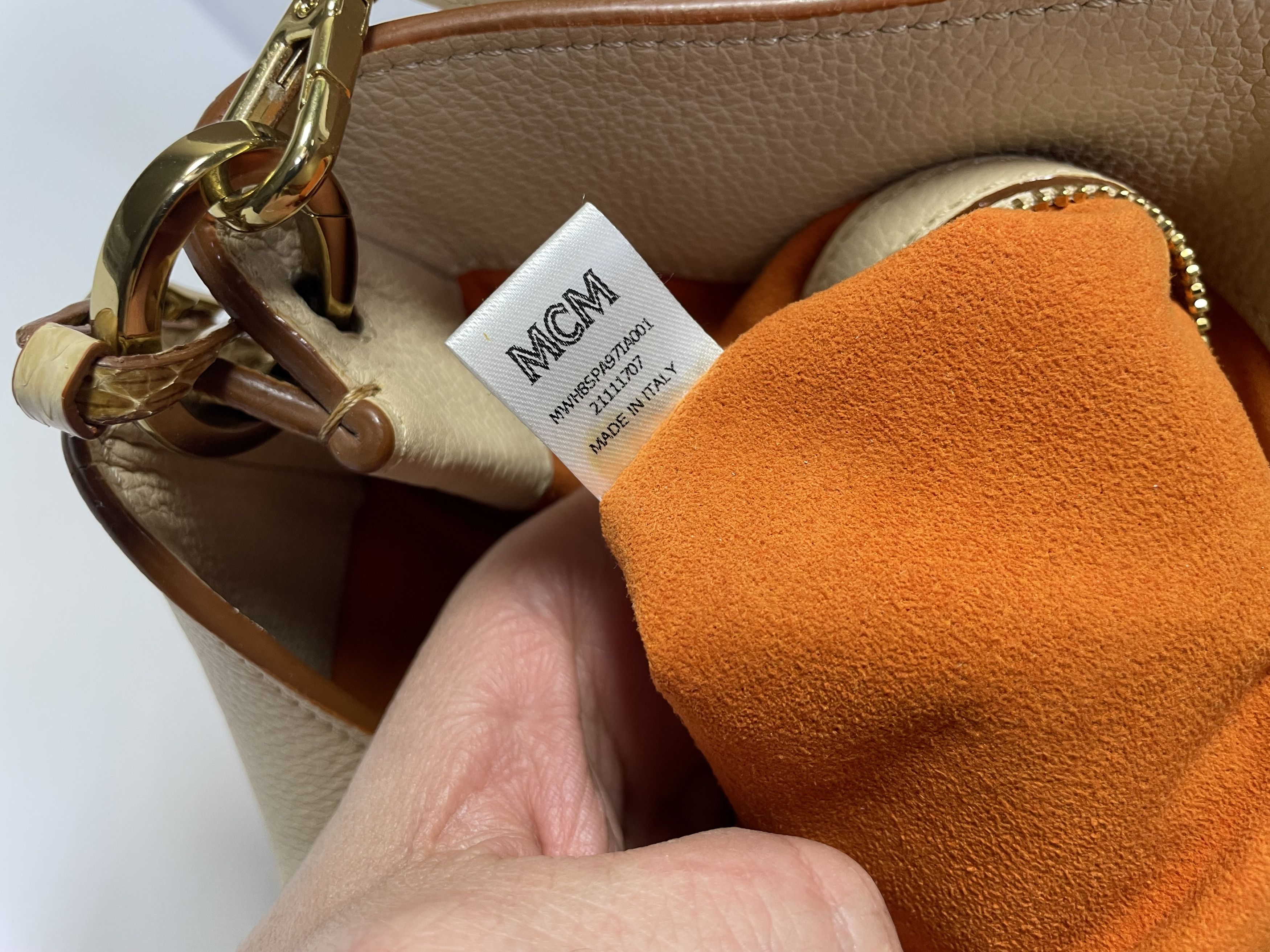 MCM MCM Patricia Hobo leather Bag Size ONE SIZE - 9 Thumbnail