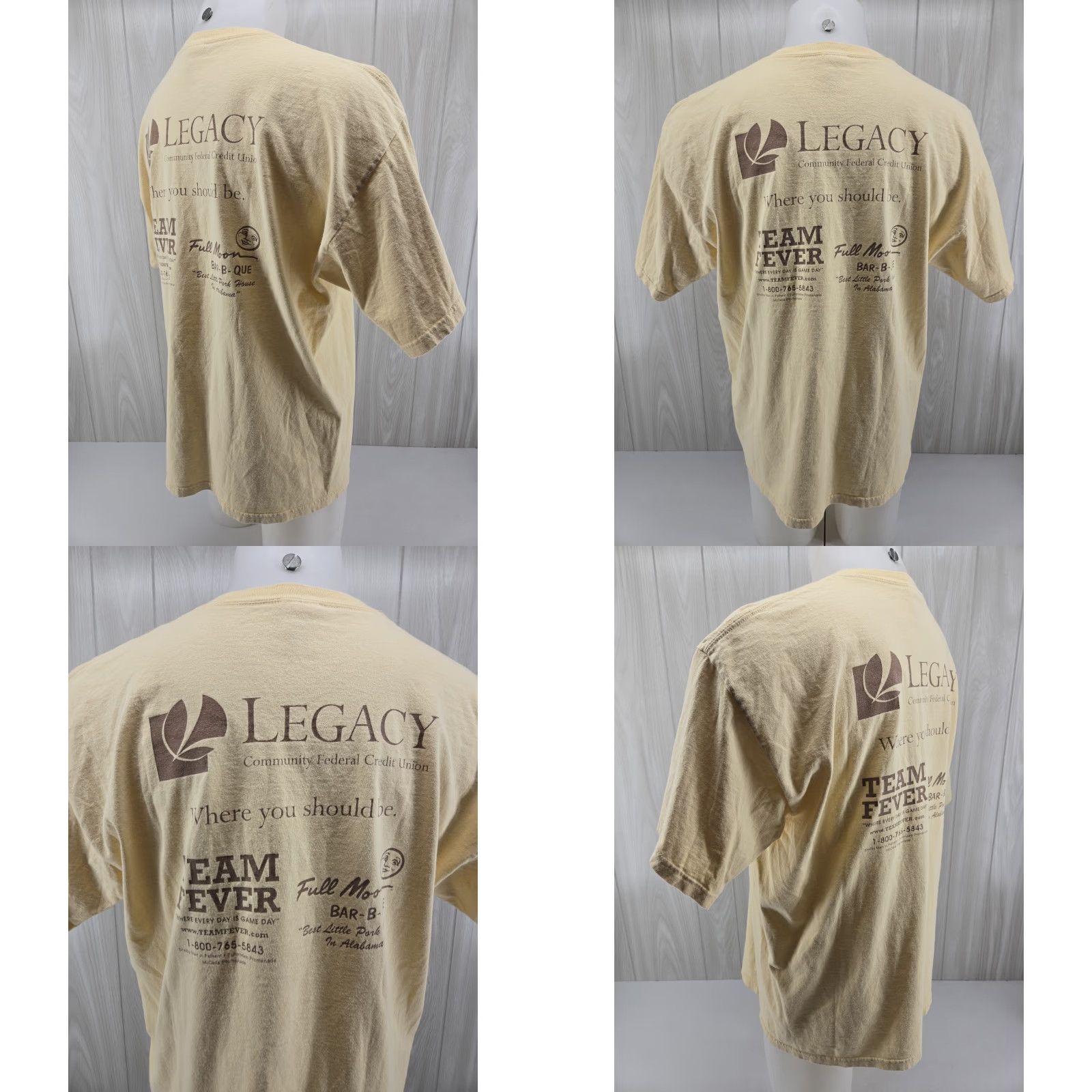 Gildan UAB Blazers Gold Rush Yellow Shirt Mens XL College T-Shirt Gildan Size US XL / EU 56 / 4 - 8 Thumbnail