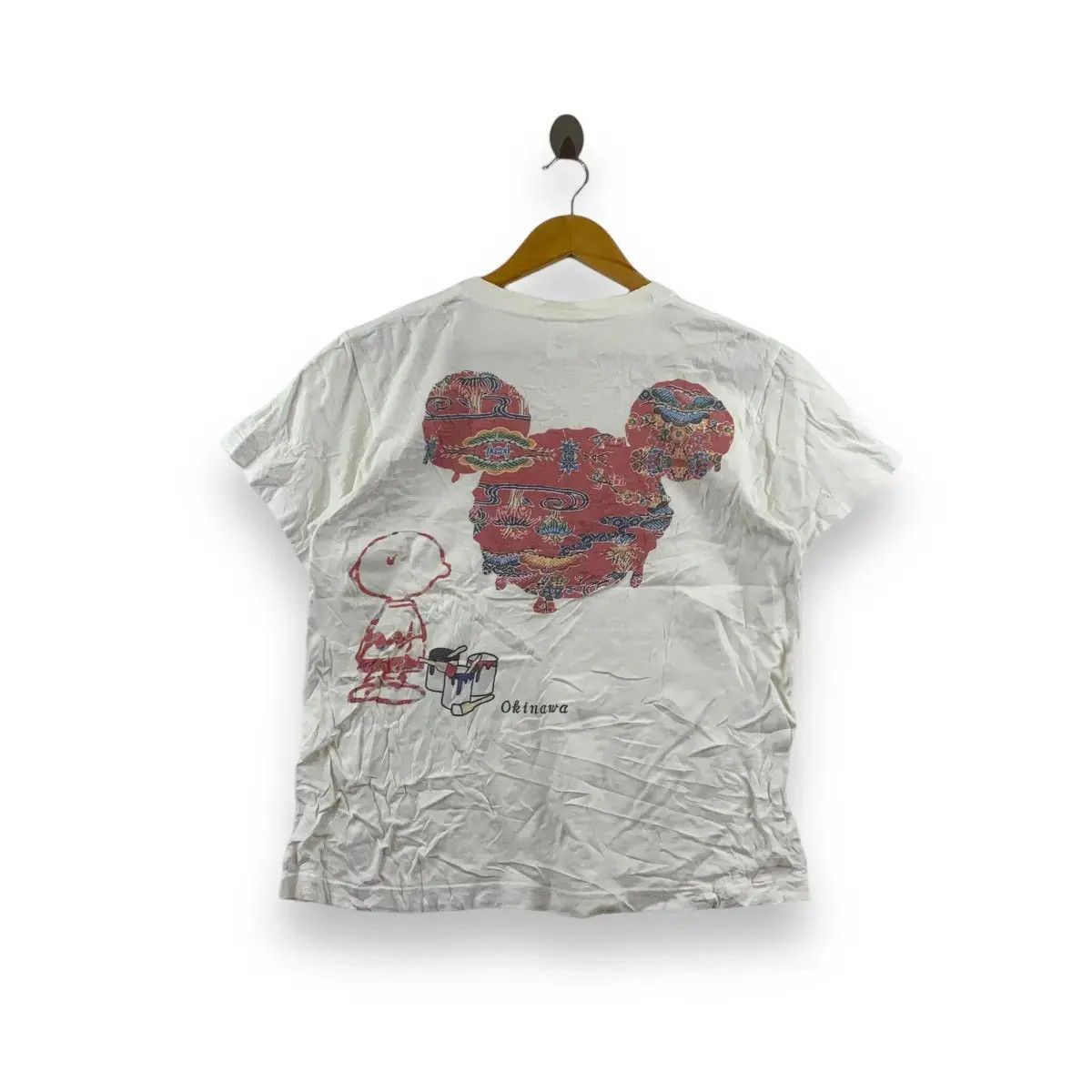 Peanuts SNOOPY PEANUTS OKINAWA JAPAN Collection Graffiti Tee Shirt Size S / US 4 / IT 40 - 2 Thumbnail