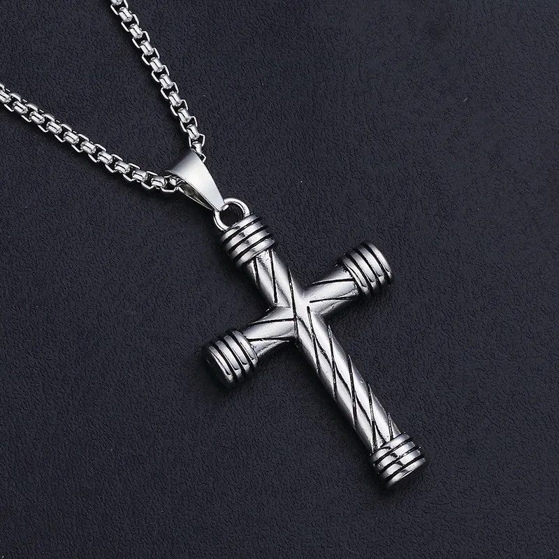Jewelry Necklace Spearhead Cross Pendant Size ONE SIZE - 1 Preview
