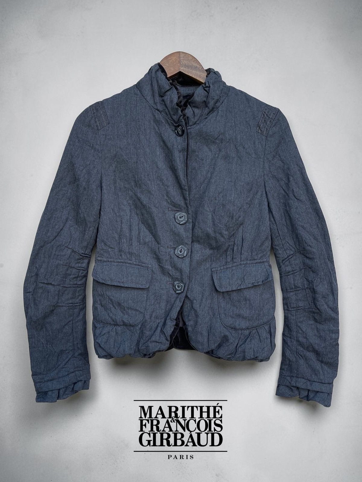 Marithe + Francois Girbaud 🔥Vtg 2000's Marithe Francois Girbaud "Vampire" Blazer/Jacket Size L / US 10 / IT 46 - 1 Thumbnail