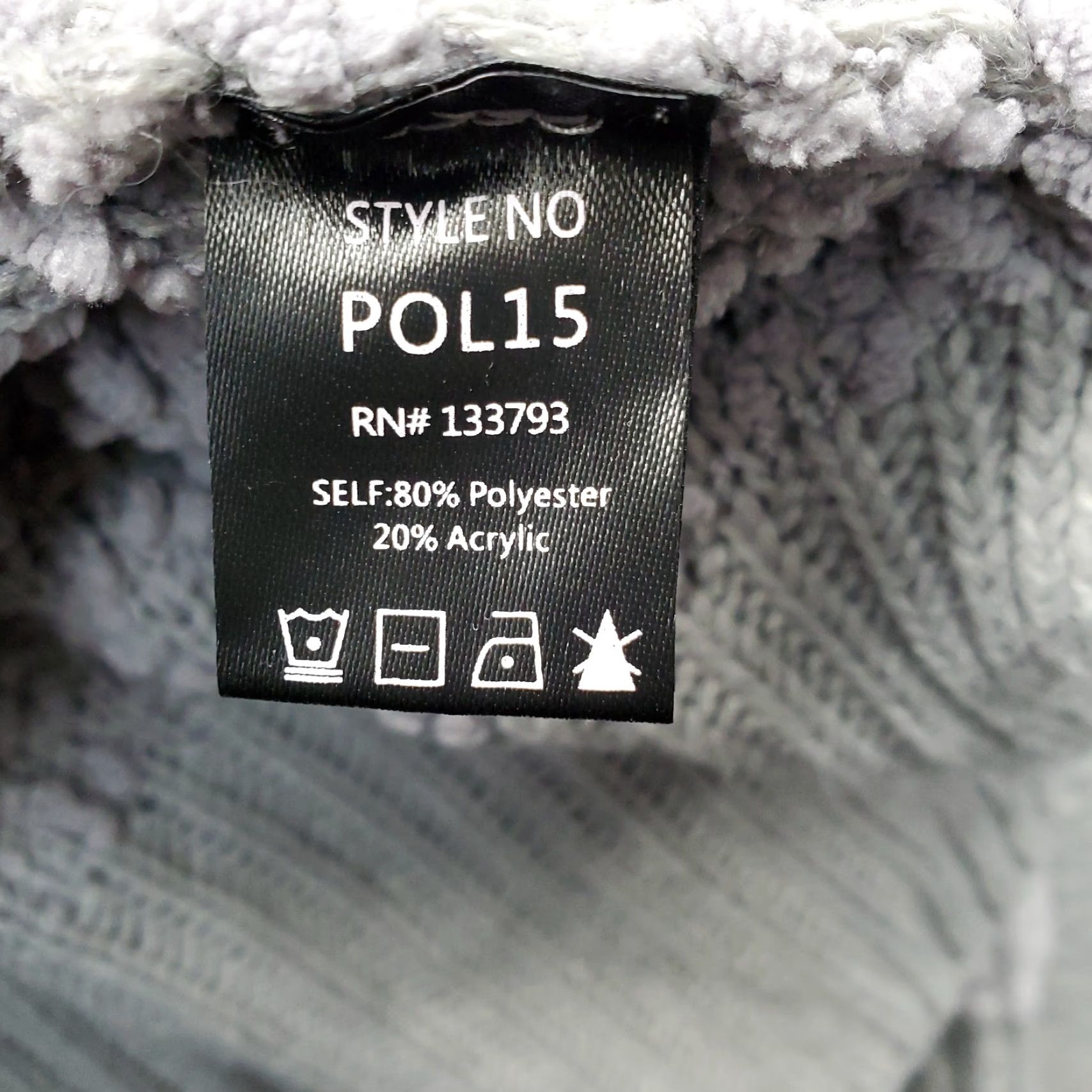 Vintage POL Hooded Sweater Womens S Gray POL15 Size S / US 4 / IT 40 - 6 Thumbnail