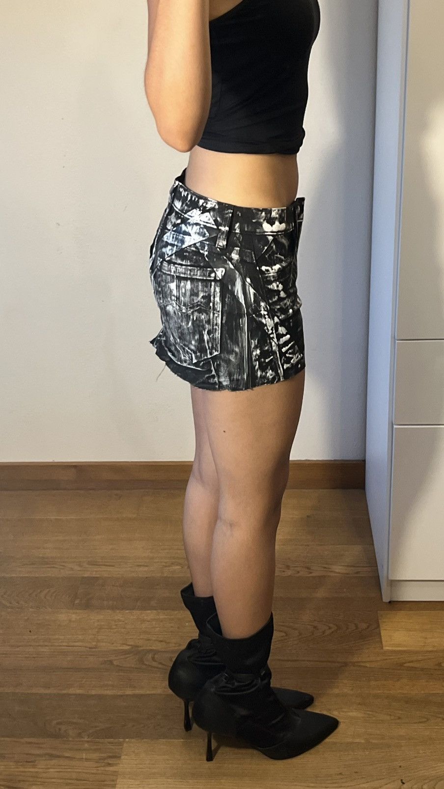 Miu Miu Custommade skirt | mini skirt | mini rock Size 24" / US 00 / IT 34 - 3 Thumbnail