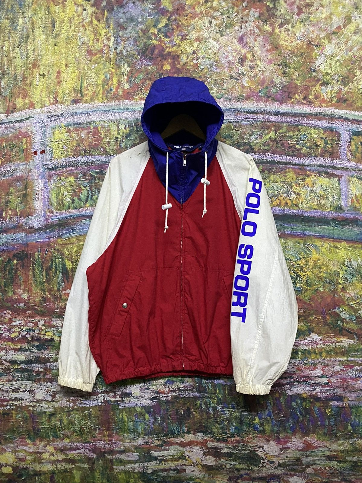 Vintage 90s Polo Sport Ralph Lauren Windbreaker Jacket