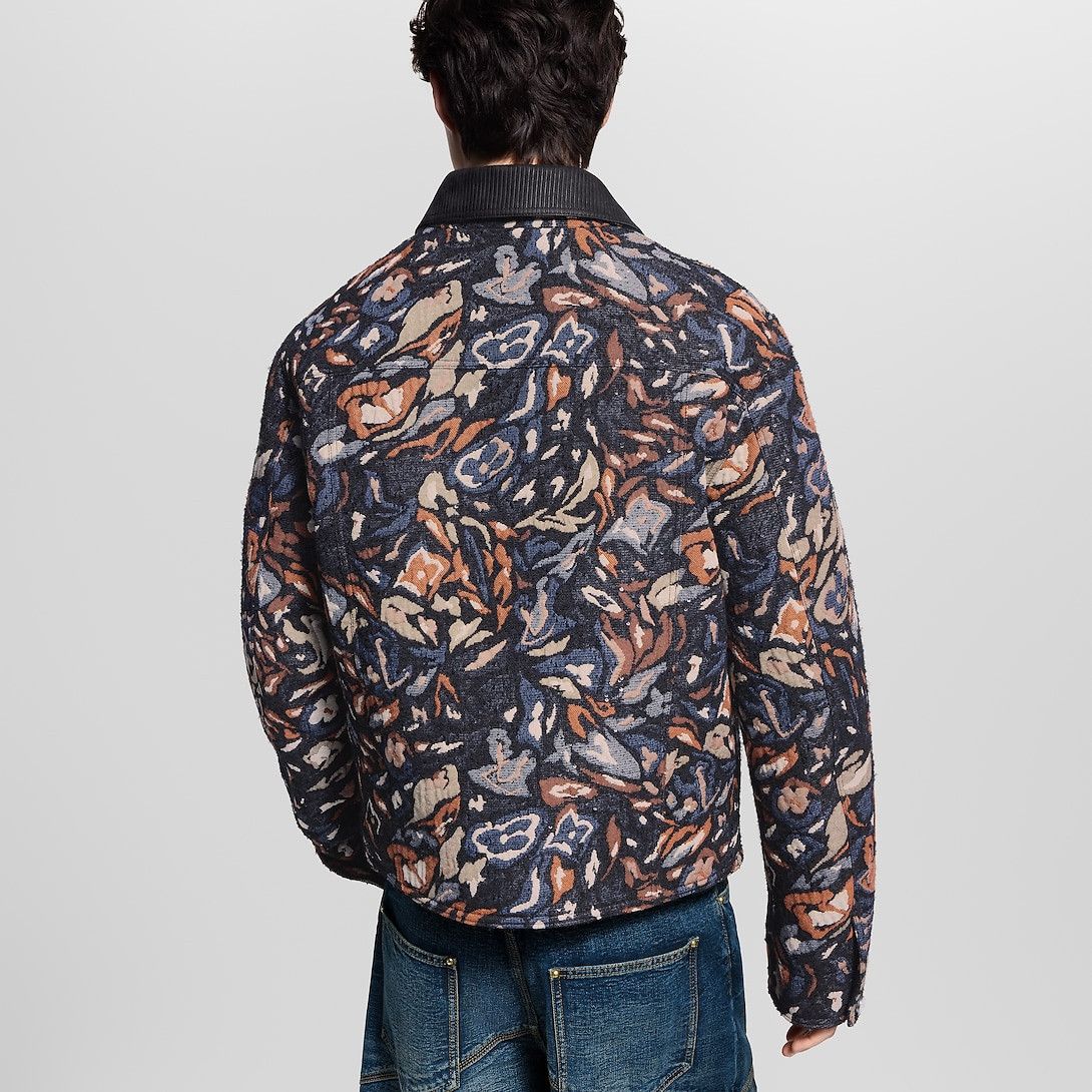 Louis Vuitton Sequin-Embellished Workwear Blouson Size US S / EU 44-46 / 1 - 3 Thumbnail