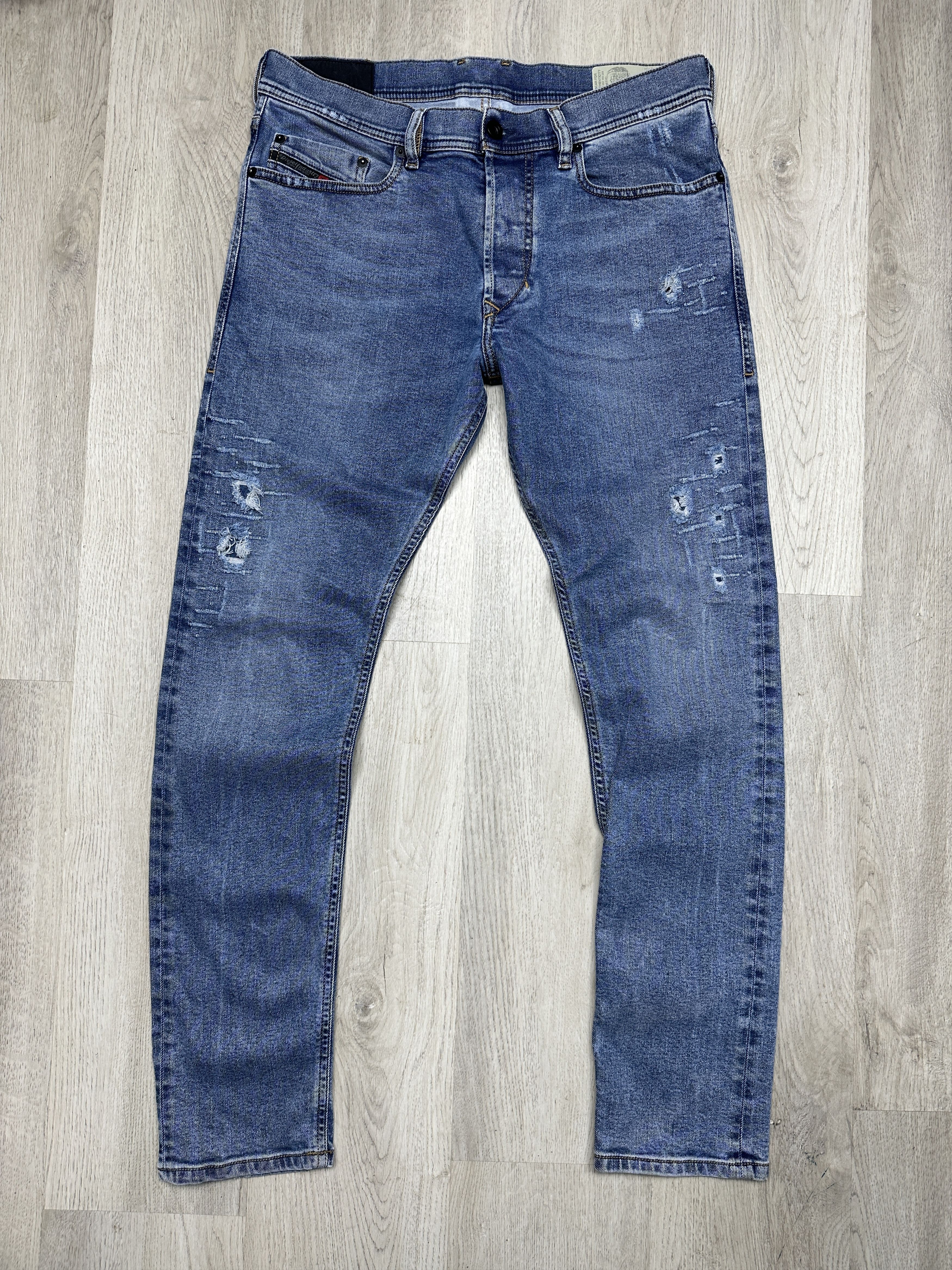 Diesel Diesel Tepphar Mens Distressed Denim Pants Jeans Size US 30 / EU 46 - 1 Thumbnail