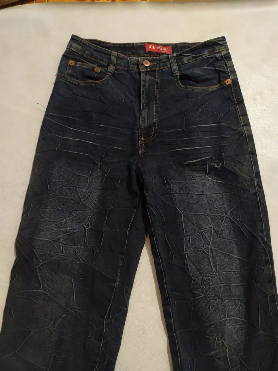 Other Ice Point Embroidery Koi Fish Jeans Size US 30 / EU 46 - 7 Thumbnail