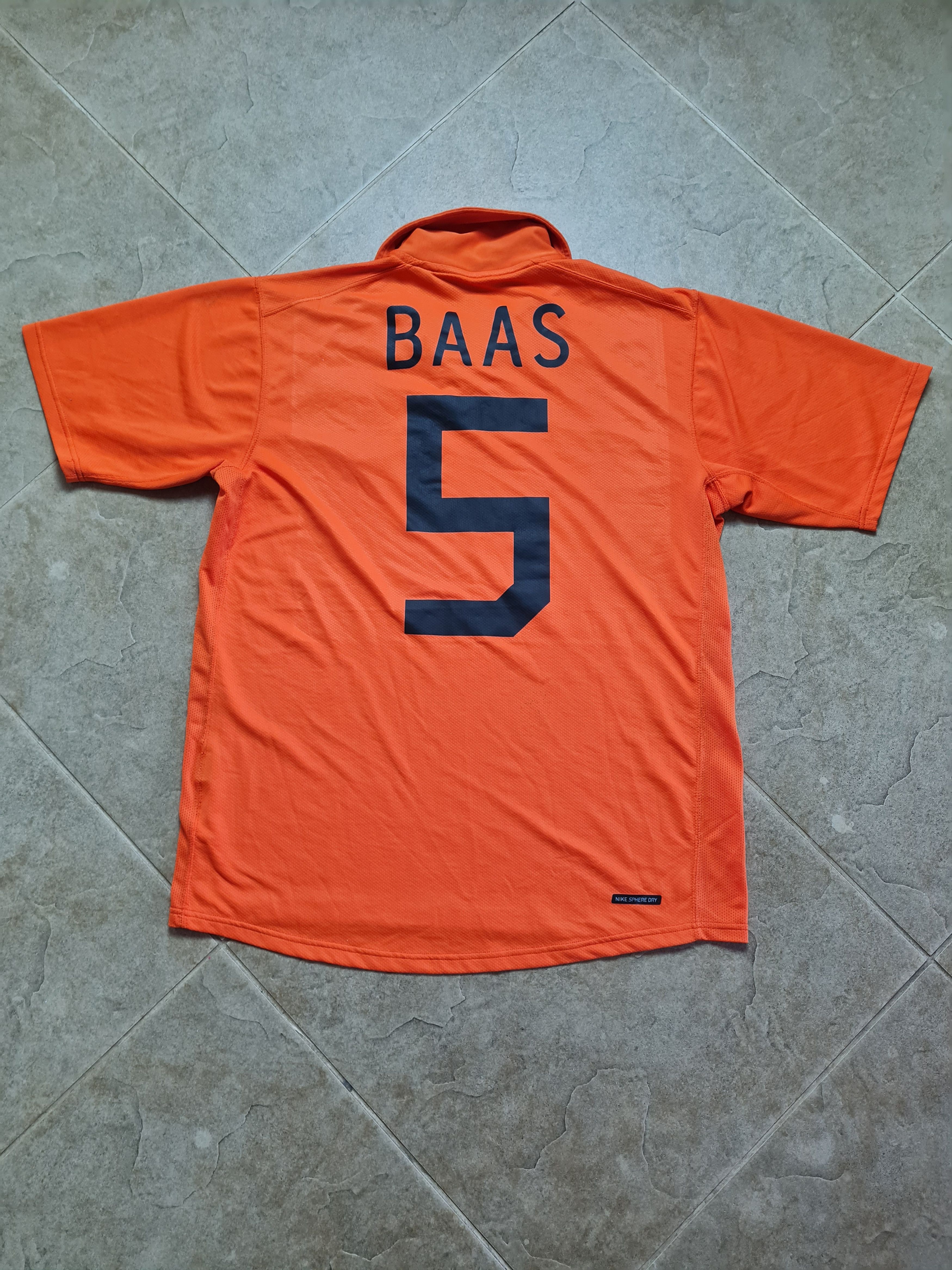 Nike Jersey Netherlands Home Shirt 2006 - 2008#5 Baas U21Nike Size US S / EU 44-46 / 1 - 22 Thumbnail