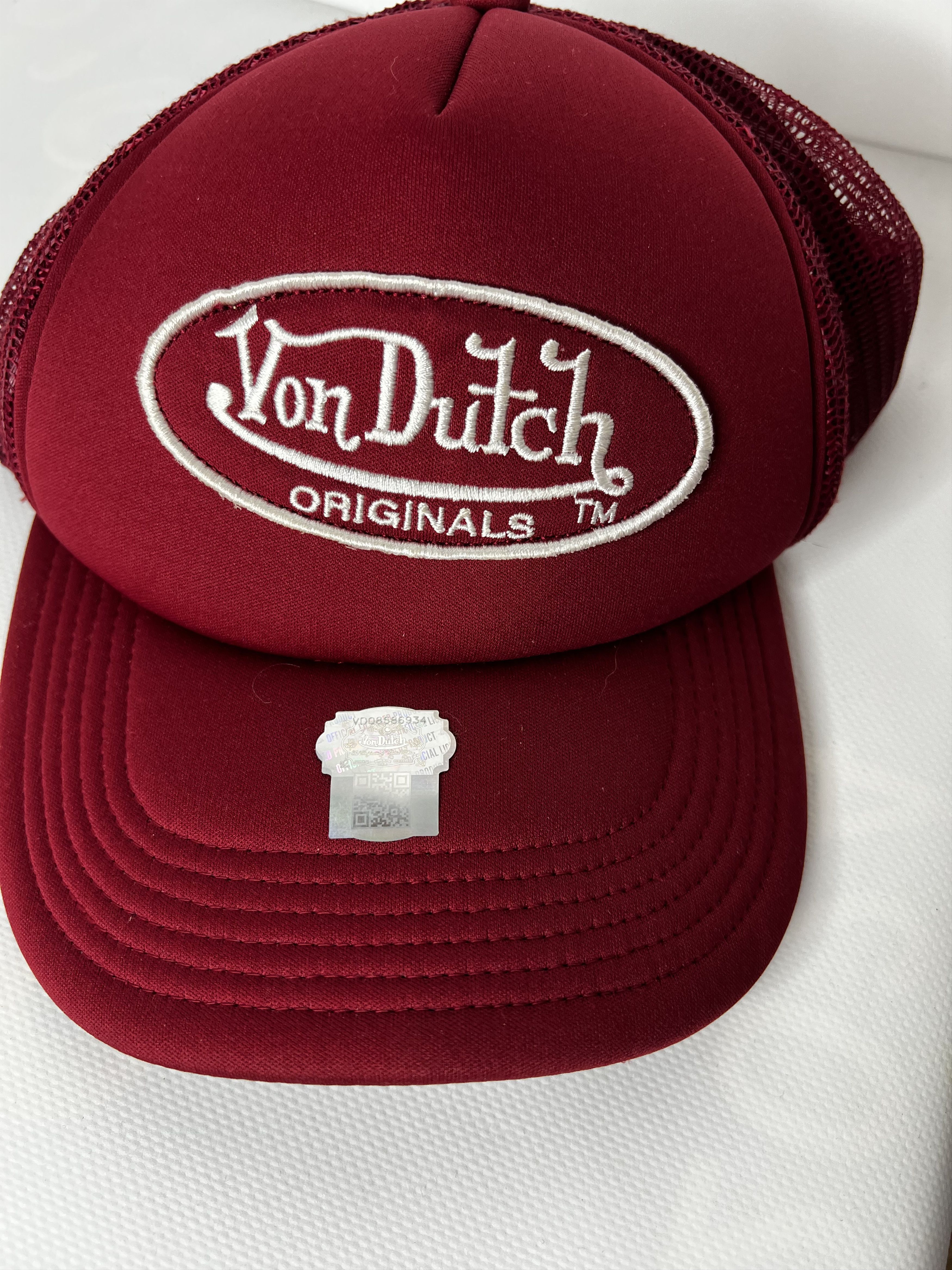 Von Dutch VON DUTCH HAT CAP SNAP BACK LOGO TRUCKER BASEBALL MENS Y2K Size ONE SIZE - 5 Thumbnail