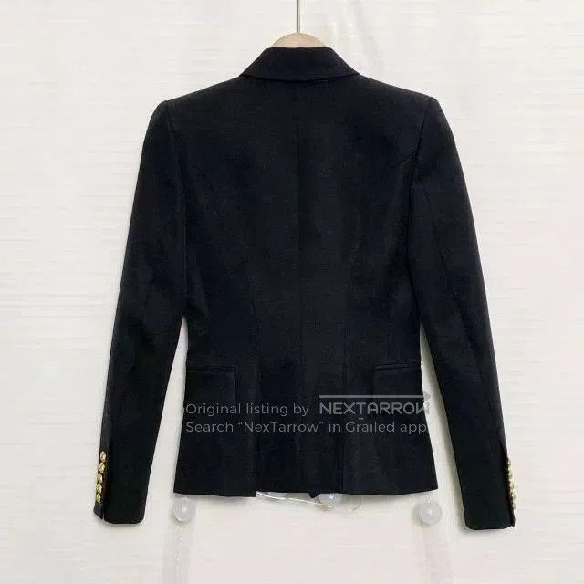 Balmain Balmain Black Blazer Jacket. Size XS / US 0-2 / IT 36-38 - 2 Thumbnail