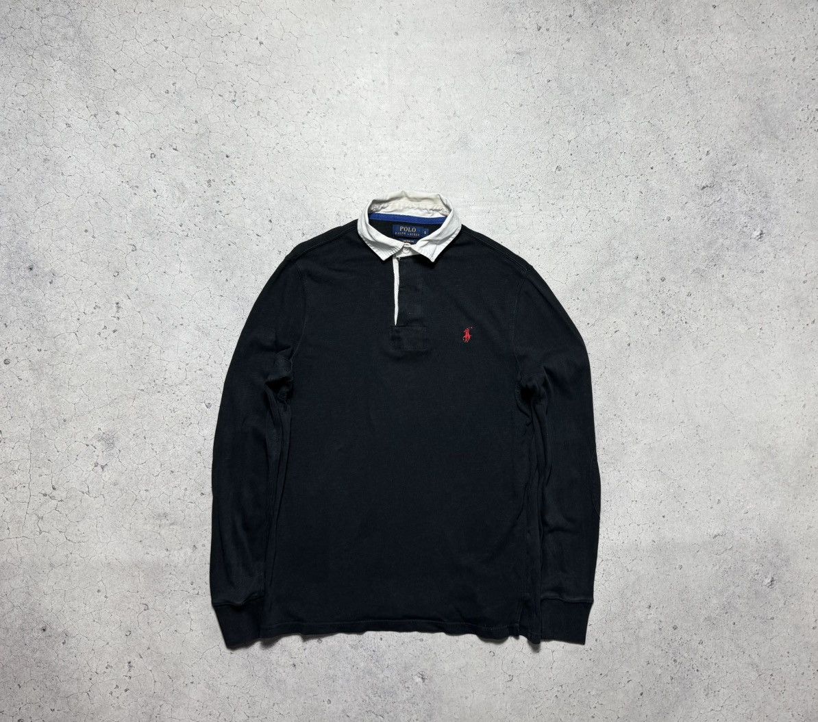 Polo Ralph Lauren Polo Ralph Lauren Vintage Rugby Sweatshirt Size S Size US S / EU 44-46 / 1 - 1 Thumbnail