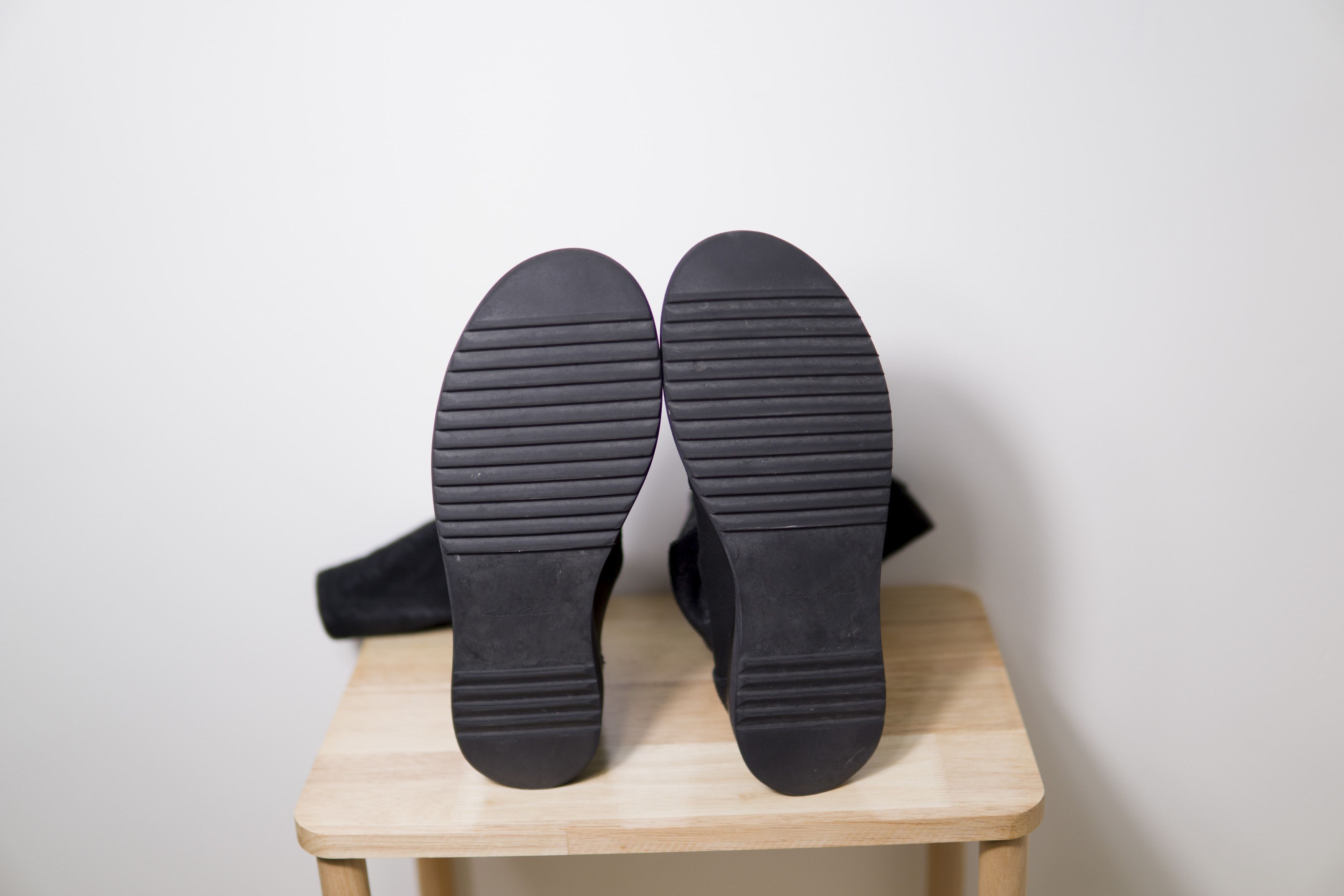 Rick Owens SS20 Stretch Leather Creeper Sock Size US 8 / EU 41 - 9 Thumbnail