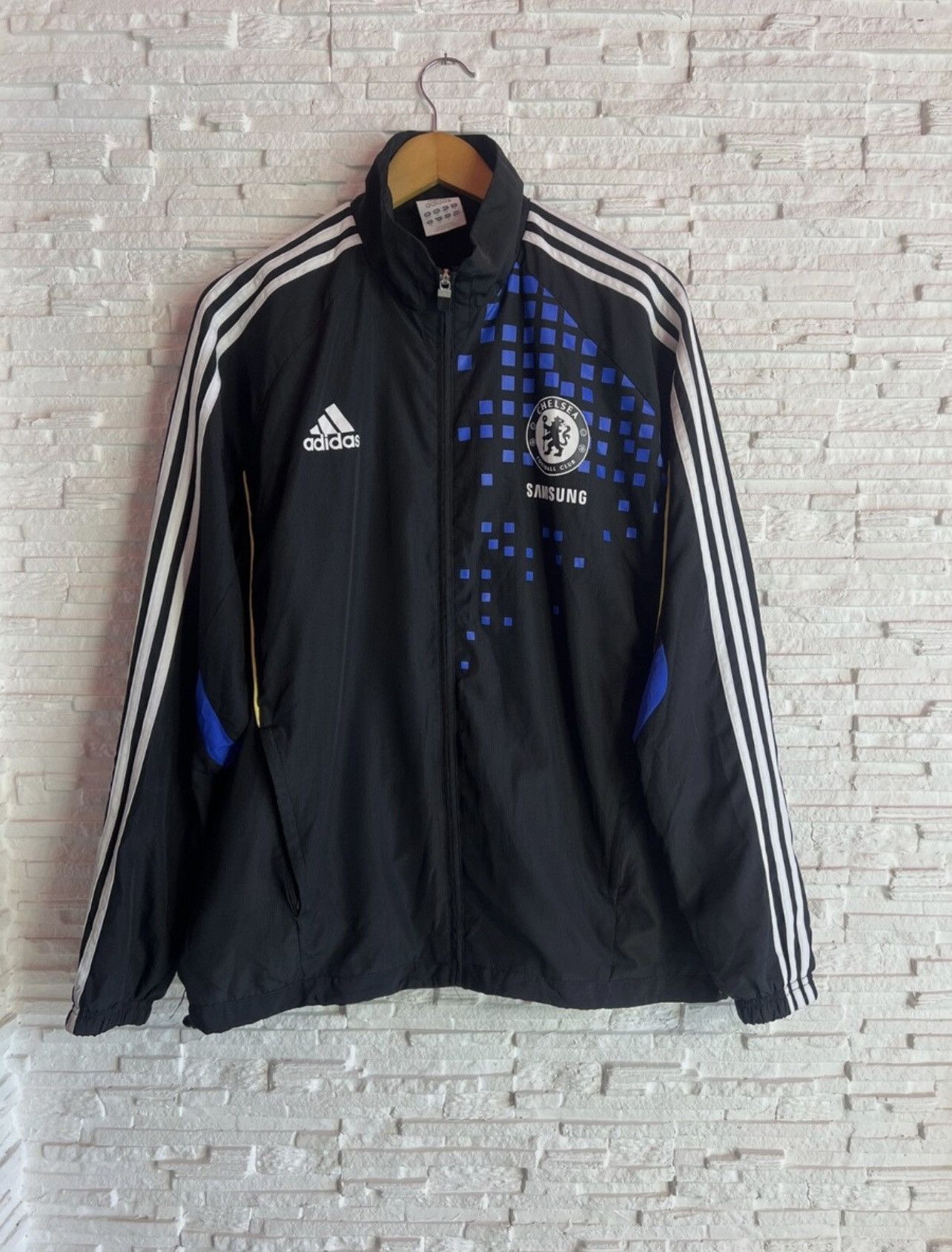 Adidas Adidas Chelsea FC Track Jacket 2011/12 – Size M (Vintage) Size US M / EU 48-50 / 2 - 2 Thumbnail