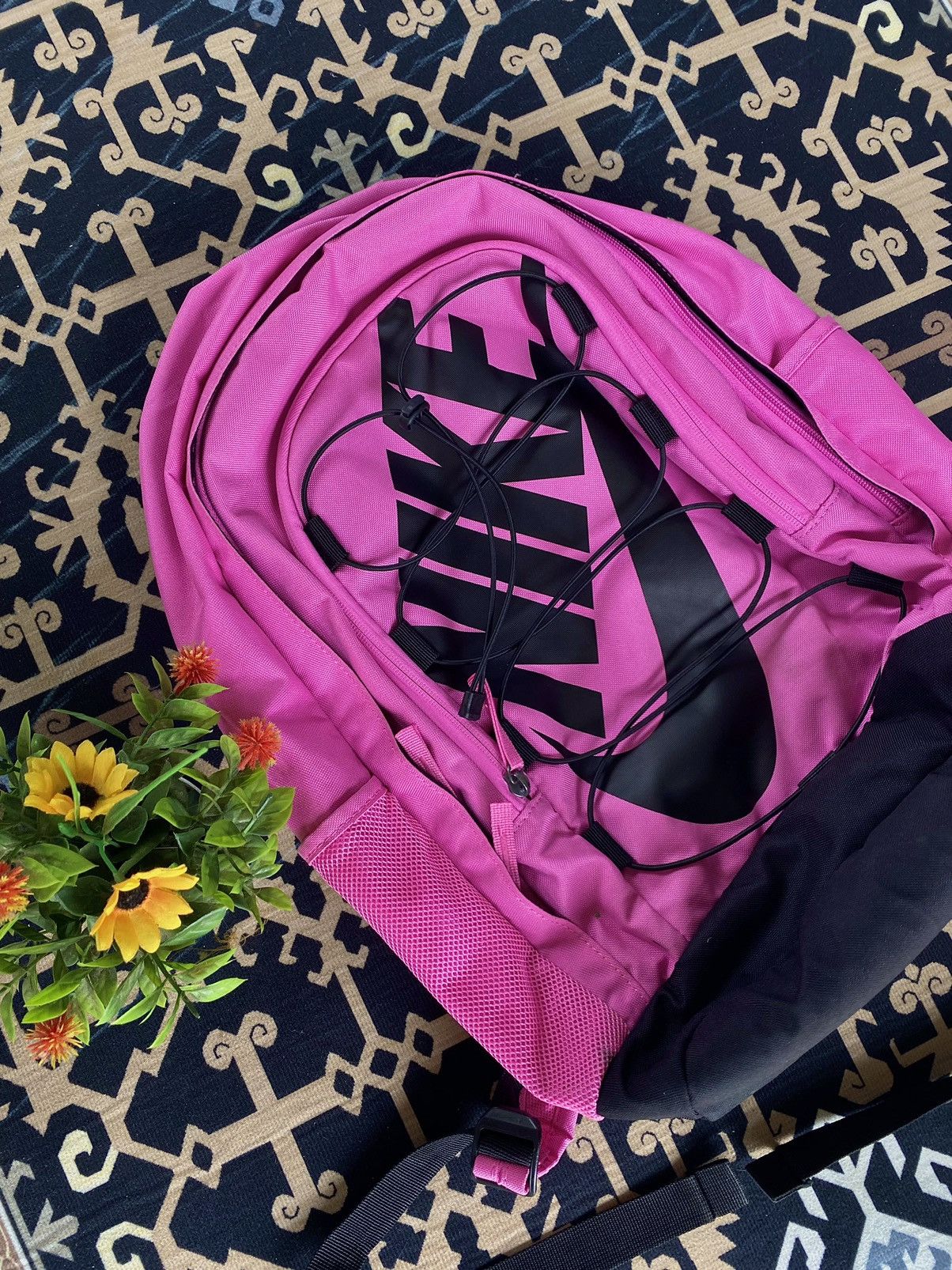 Nike Nike Hayward 2.0 Swoosh Pink Rucksack With Tags Size ONE SIZE - 2 Thumbnail