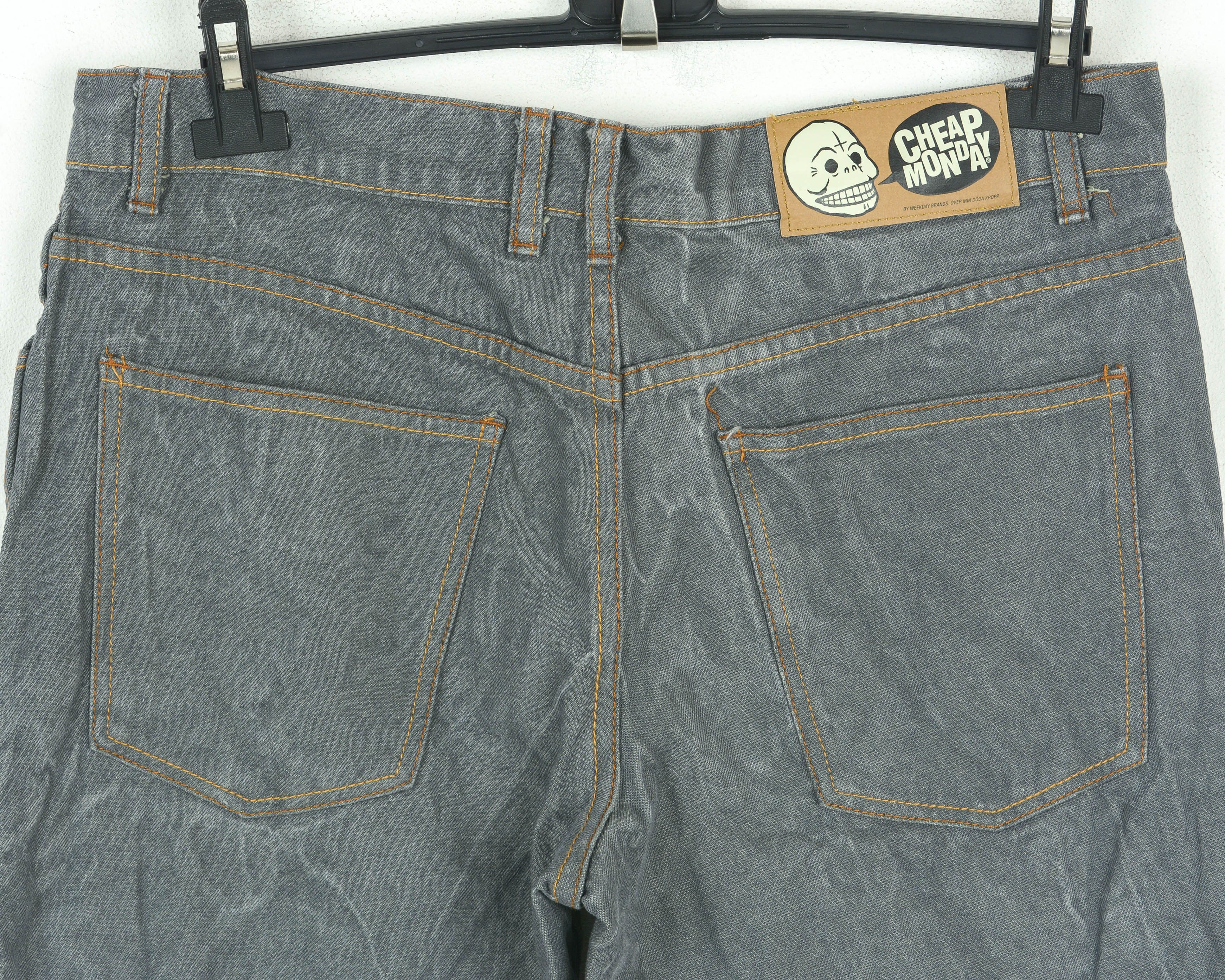 Cheap Monday Regular W33 L34 Jeans Pants Trousers Straight Zip Denim Size US 33 - 5 Thumbnail