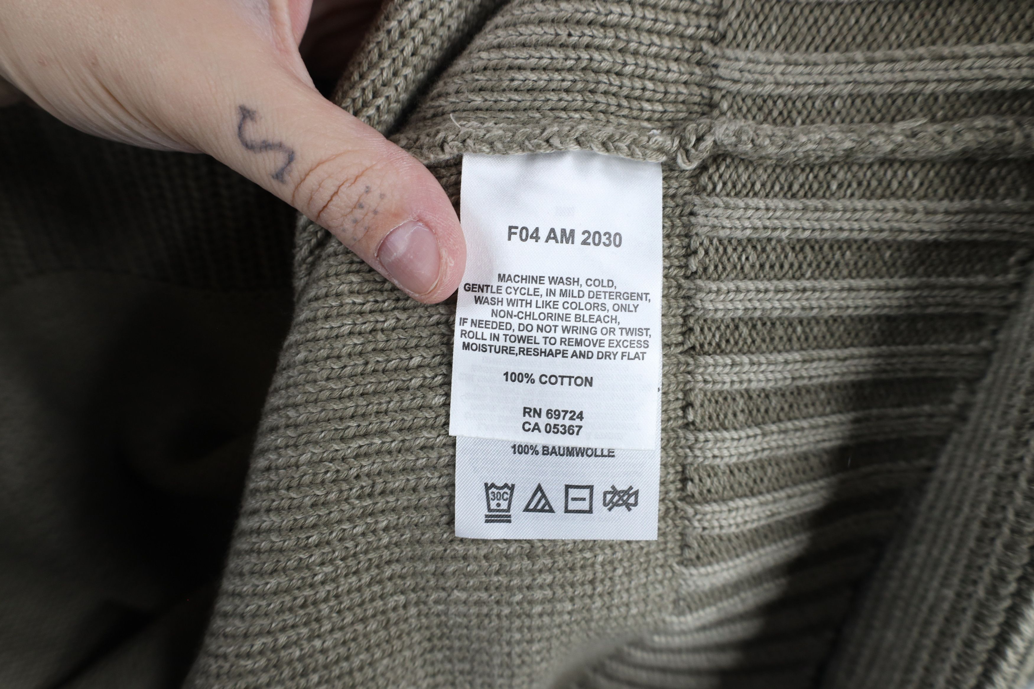Columbia × Vintage Vintage 90s Columbia Ribbed Marled Knit Sweater Gray Cotton Size US L / EU 52-54 / 3 - 7 Thumbnail