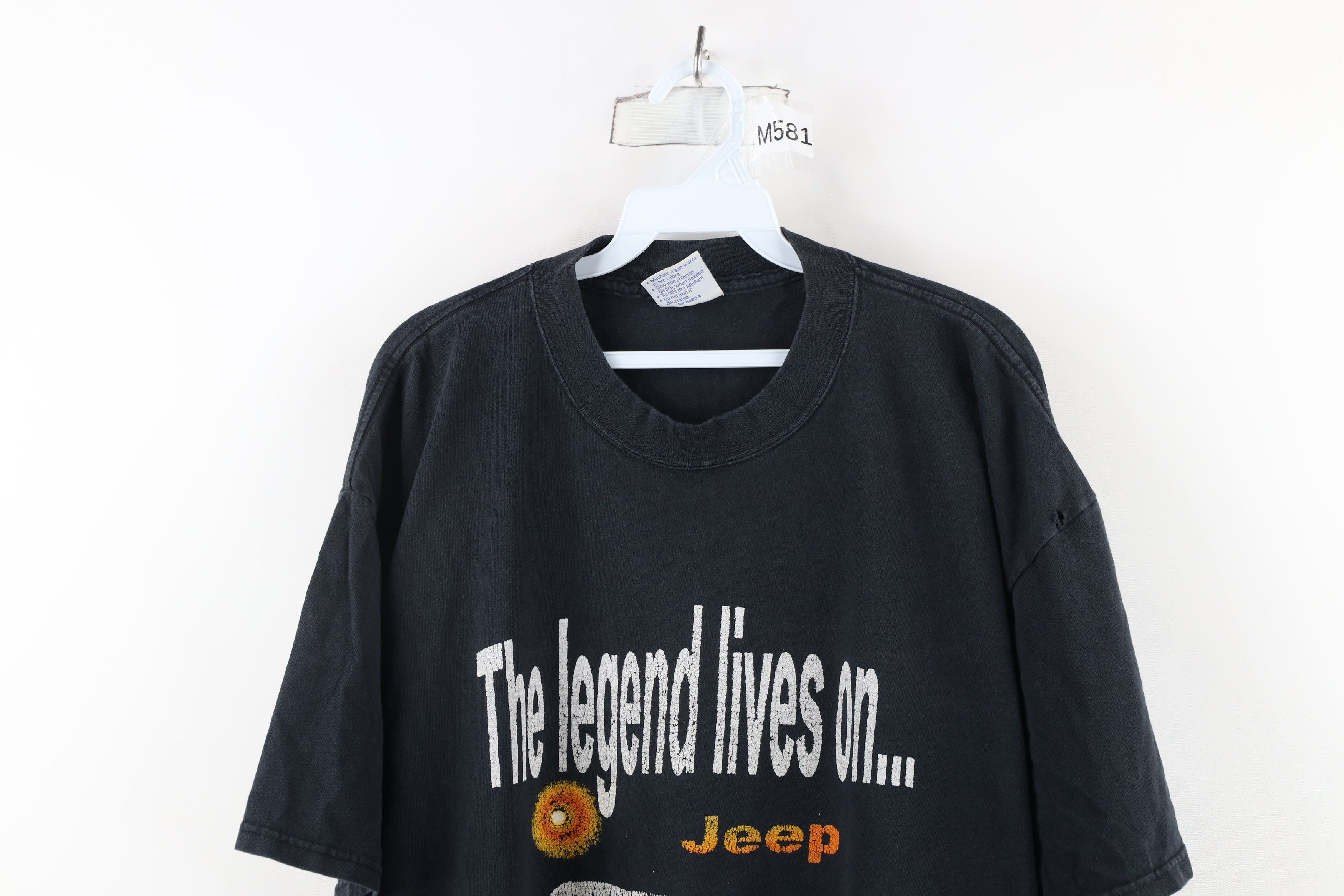 Vintage Vintage 90s Out Jeep Motors The Legend Lives On T-Shirt USA Size US XL / EU 56 / 4 - 2 Thumbnail