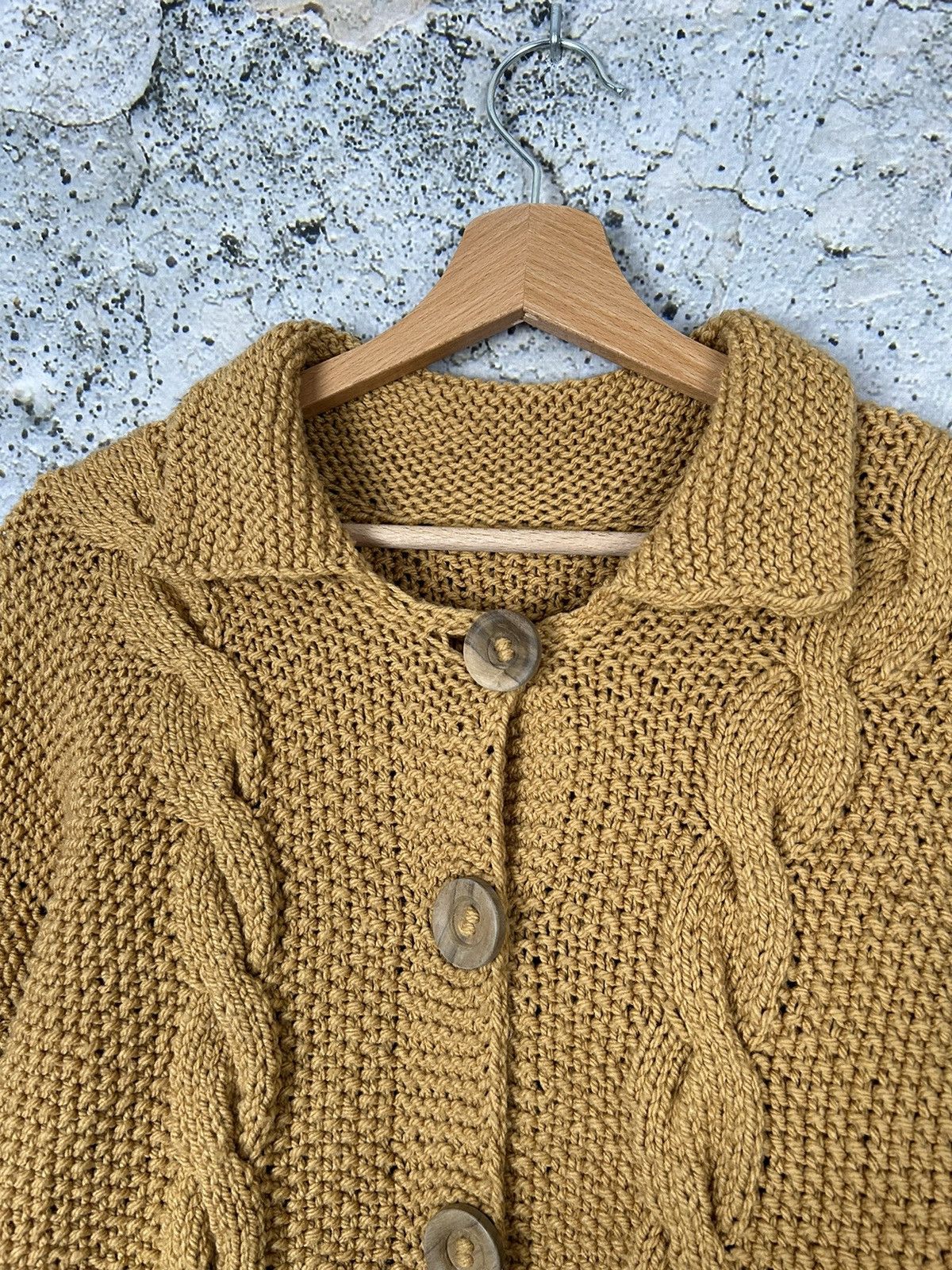 Vintage Vintage Cardigan Knitted Sweater Handmade 90s Grunge Skate Size US M / EU 48-50 / 2 - 3 Thumbnail