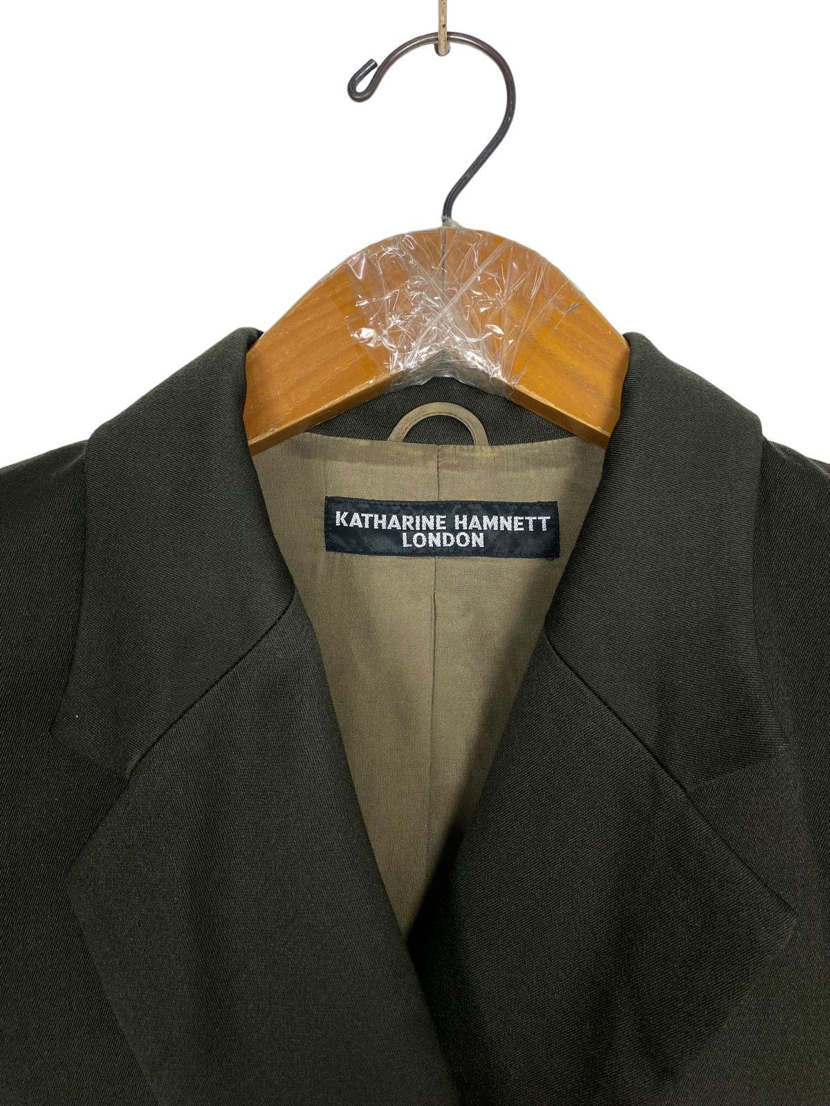 Katharine Hamnett London Rare‼️ Katherine Hamnett London Double Breasted Blazer Coat Size S / US 4 / IT 40 - 5 Thumbnail