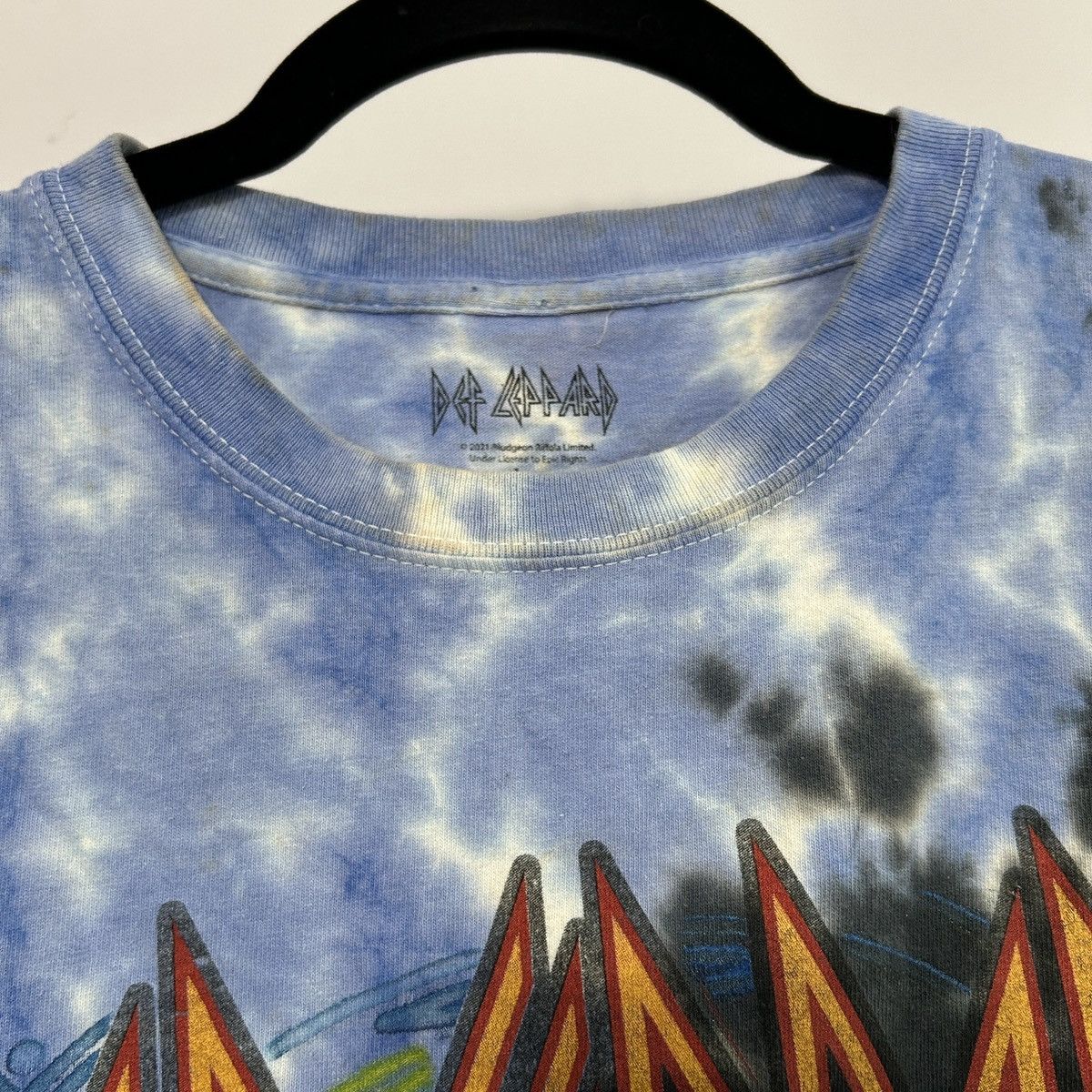 Def Leppard Def Leppard Hysteria Tie Dye Tshirt Size Large - "Wilburn" Size US L / EU 52-54 / 3 - 11 Thumbnail