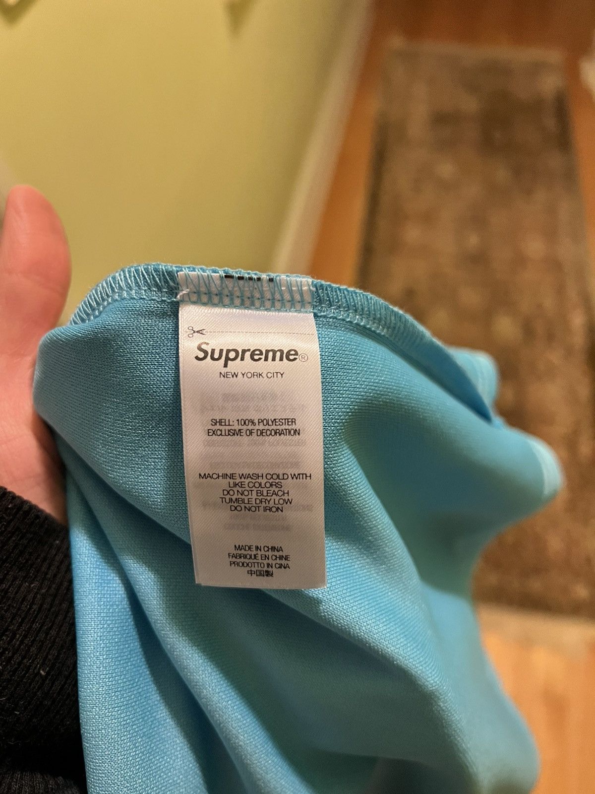 Supreme Supreme Swords Baseball Jersey (FW ‘25 - Blue) Size US S / EU 44-46 / 1 - 13 Thumbnail
