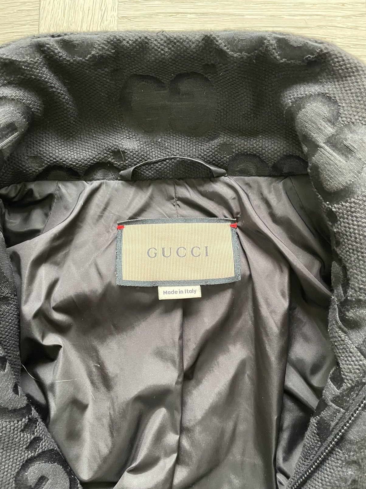 Gucci Gucci Men’s Jumbo Canvas GG Jacket Size US L / EU 52-54 / 3 - 11 Thumbnail
