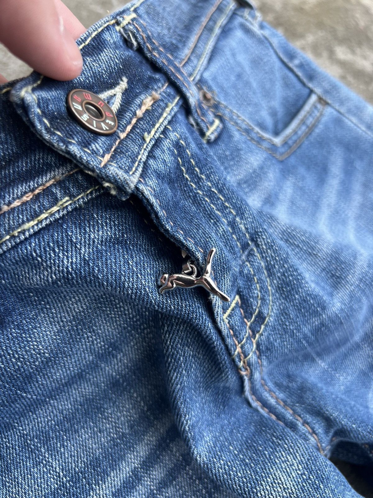 Evisu × Puma Evisu x Puma Jeans big logo Rare evisu jeans Size 28" / US 6 / IT 42 - 11 Thumbnail