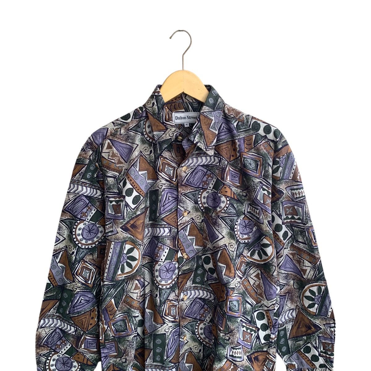 Japanese Brand × Vintage Vintage dalton street shirts full print art Size US L / EU 52-54 / 3 - 5 Thumbnail