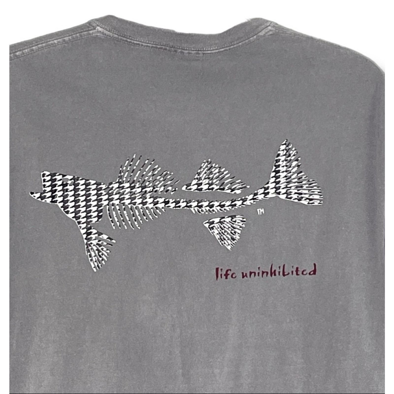 Other Coastal Cotton houndstooth fish skeleton t-shirt Size M / US 6-8 / IT 42-44 - 5 Thumbnail