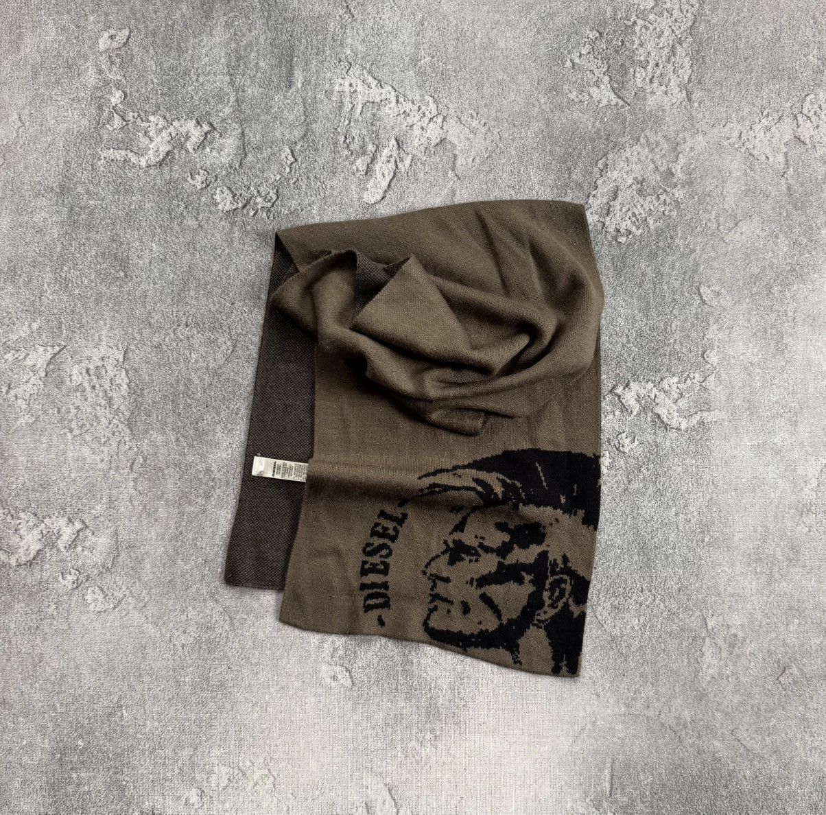 Diesel Diesel big logo scarves scarf 🧣 Avantgarde casual Size ONE SIZE - 1 Thumbnail