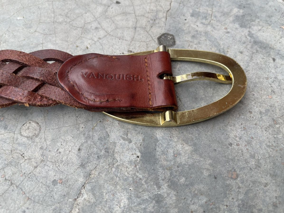 Fragment Design × Vanquish Vanquish Leather Belt W36 Made in Japan Size 36 - 8 Thumbnail