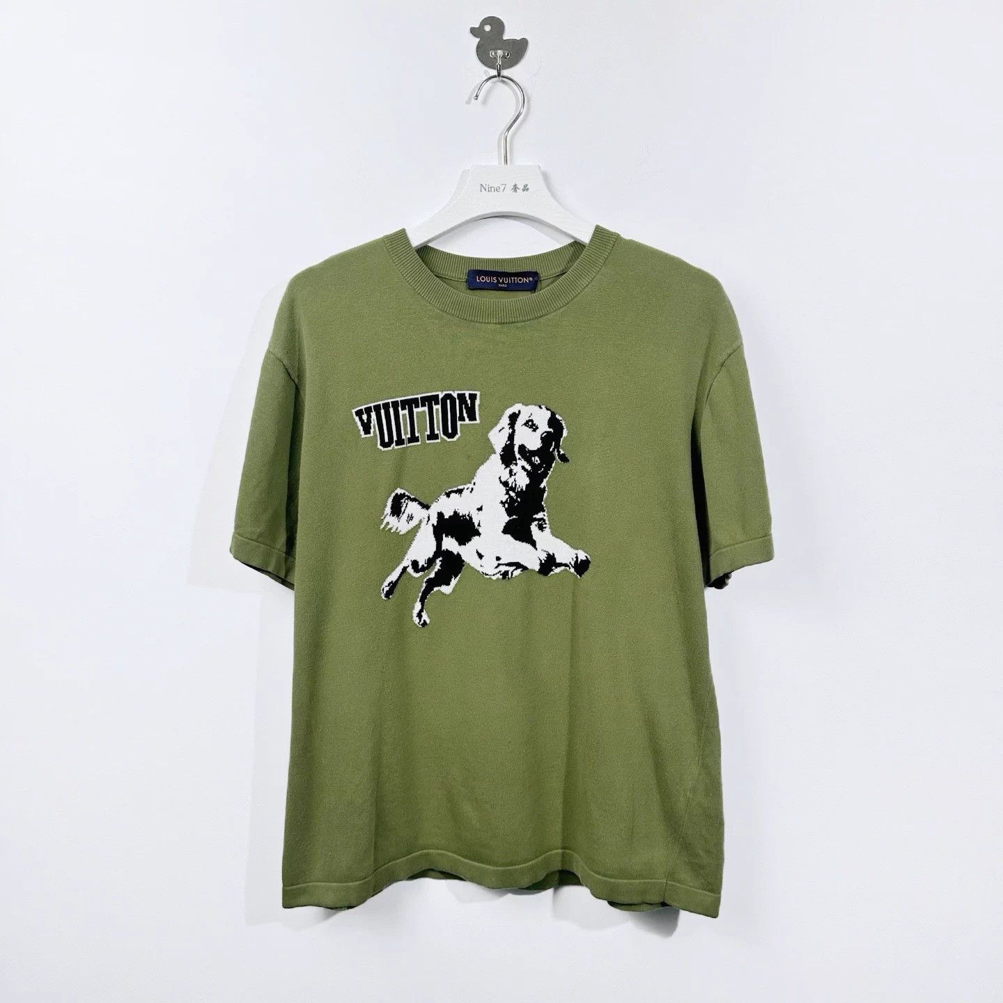 Louis Vuitton LV 25 Lab monogram jacquard knit tee green L Size US L / EU 52-54 / 3 - 1 Thumbnail