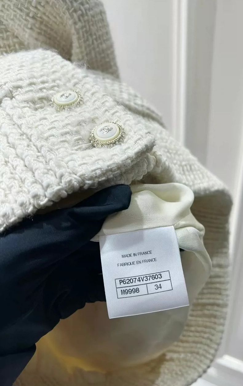 Chanel Chanel 2019 Autumn and Winter Preview Series Beige Woven C Size XXS / US 00 / IT 34 - 6 Thumbnail