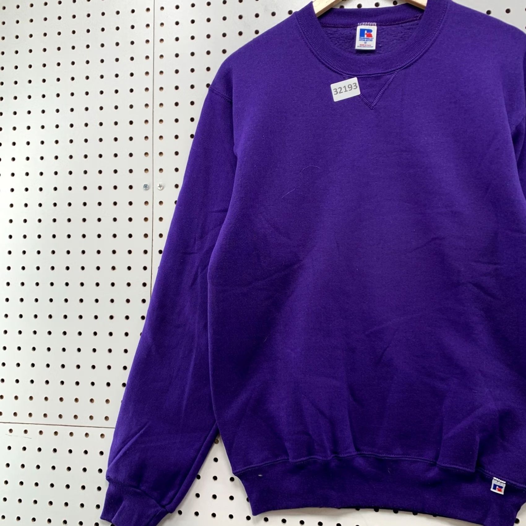 Russell Athletic VINTAGE Russell Athletic Crewneck Sweatshirt Men M Purple 80s 90s NWT Size US M / EU 48-50 / 2 - 3 Thumbnail