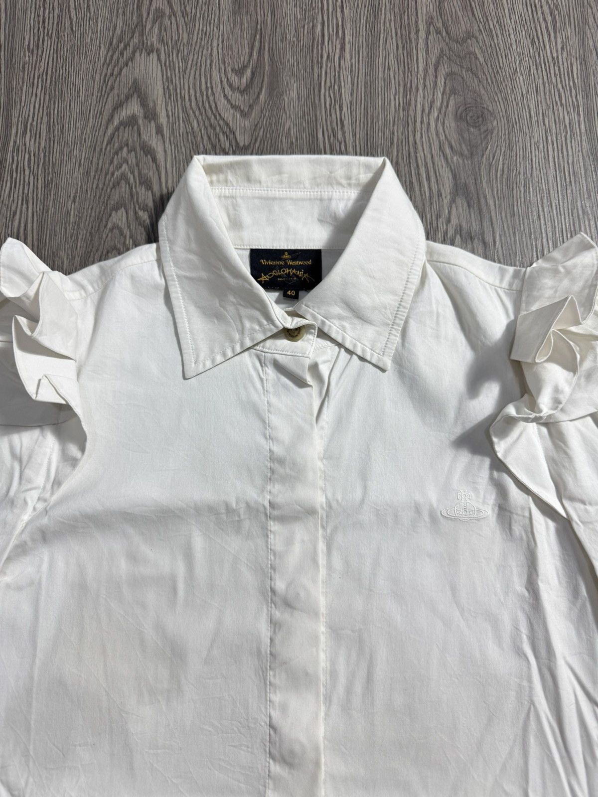 Vivienne Westwood 💥LAST SALE💥Vivienne Westwood Ruffles Button Shirt Size M / US 6-8 / IT 42-44 - 2 Thumbnail