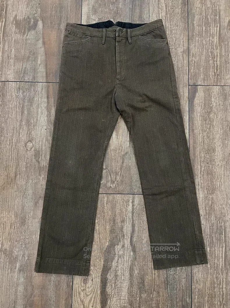 RRL Ralph Lauren RRL Ralph Lauren Old style striped cargo pants Size US 28 / EU 44 - 1 Thumbnail