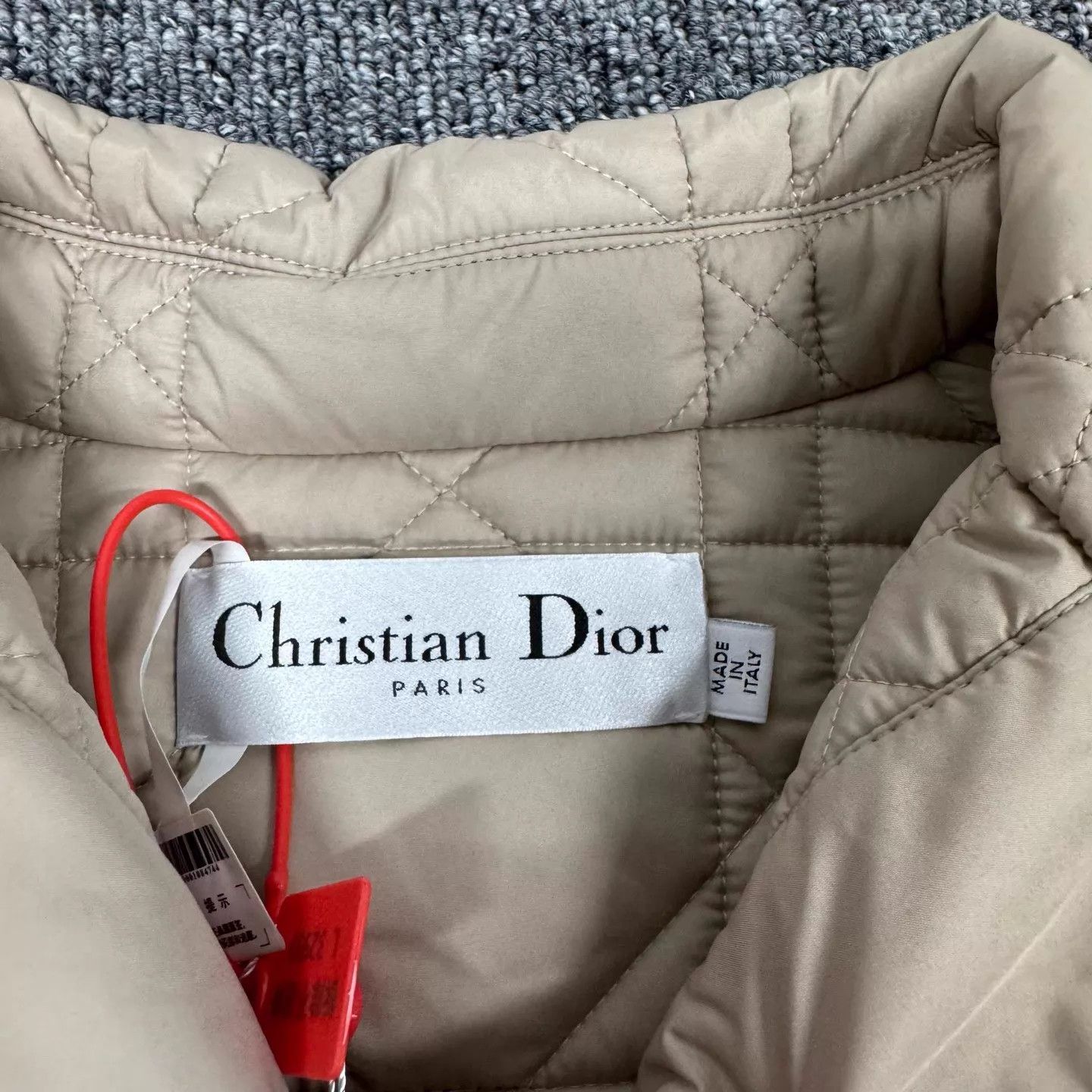 Dior Dior Beige Quilted Bee Embroidery Cotton Jacket 36 99New Size XS / US 0-2 / IT 36-38 - 6 Thumbnail