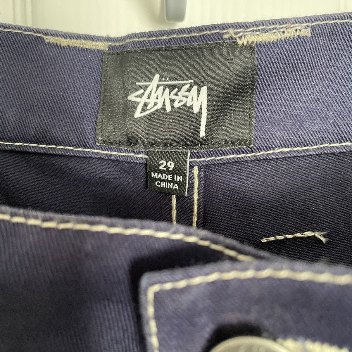 Stussy Stussy Contrast Stitch Carpenter Double Knee Size US 29 - 4 Thumbnail